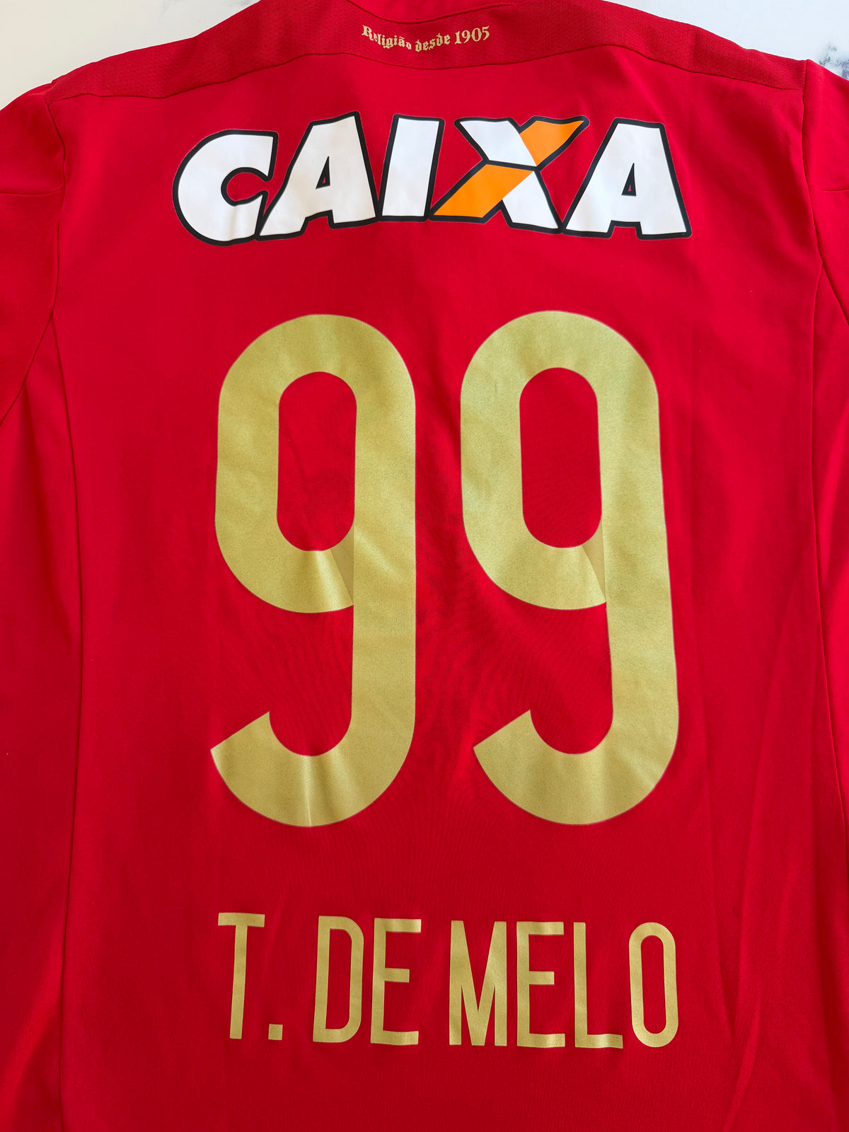 Mfs SC Recife Tulio de Melo #99 Adidas 2016 taille M