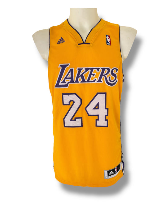 Mfs jersey NBA Los Angeles Lakers Kobe Bryant #24 Adidas 2013 taille S US