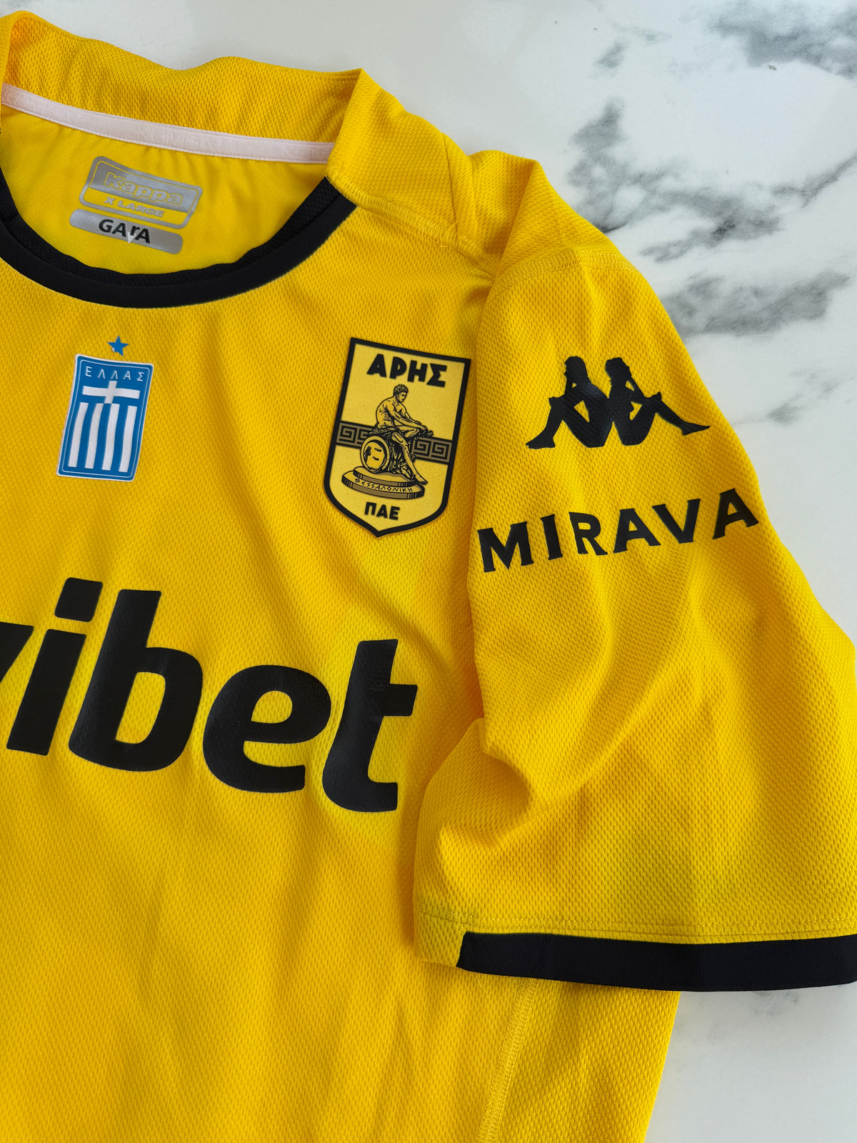 Mfs Aris Salonique Loren Morón #80 Kappa 23/24 taille XL