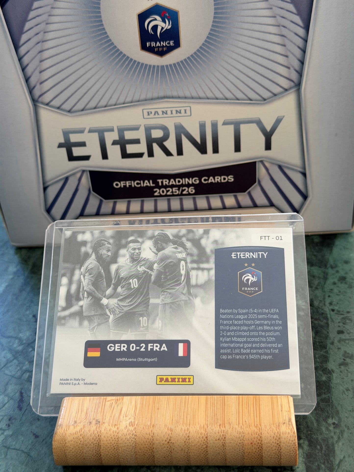 Mfs Panini Eternity Bleus For The Team Germany France 46/50 25/26