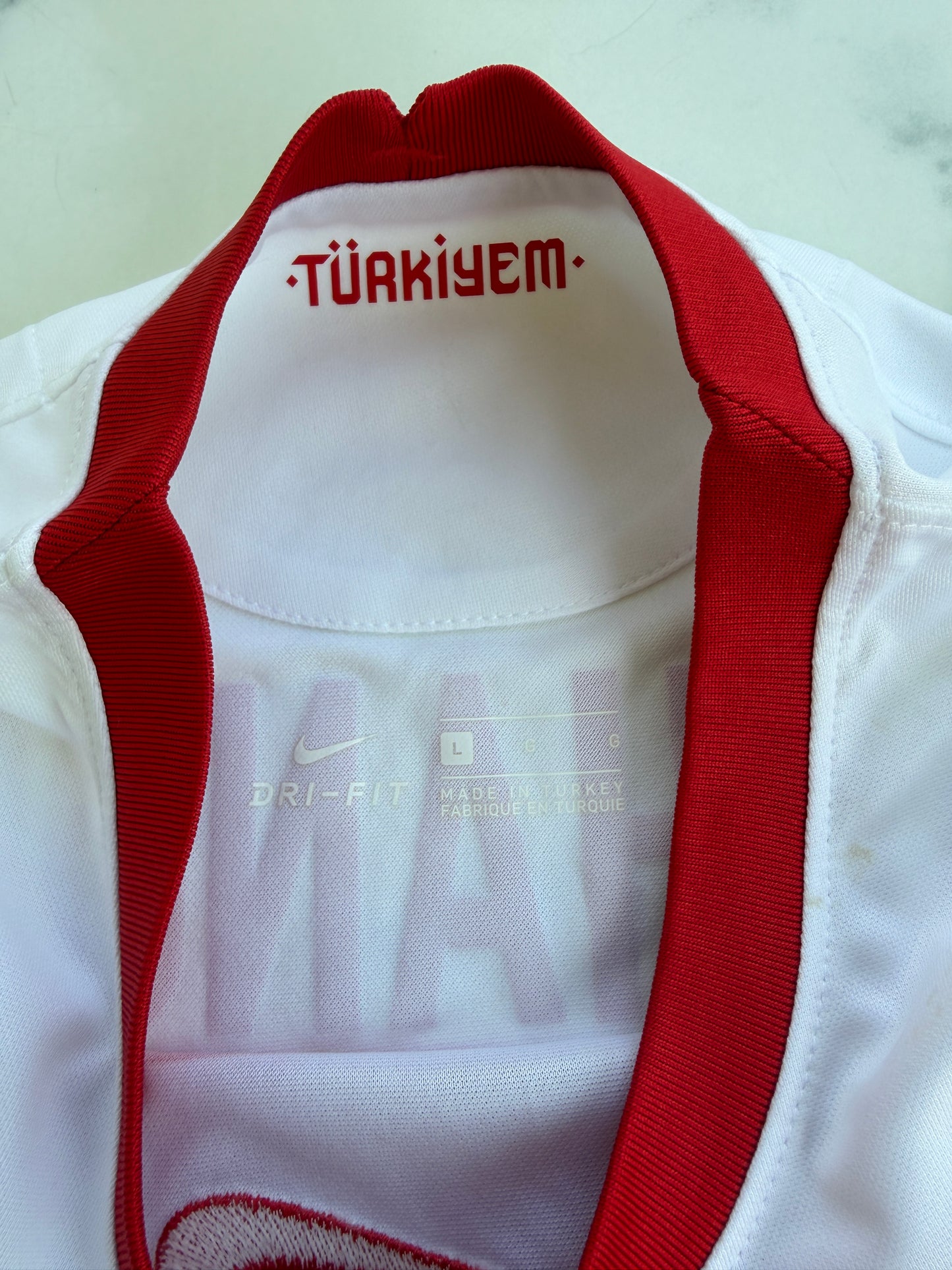 Mfs Turquie Hakan Čalhanoglu #10 Nike 2021 taille L