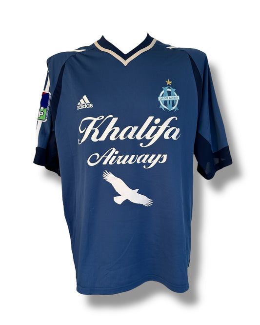Mfs Olympique de Marseille Johnny Ecker #21 Adidas 02/03 taille XL