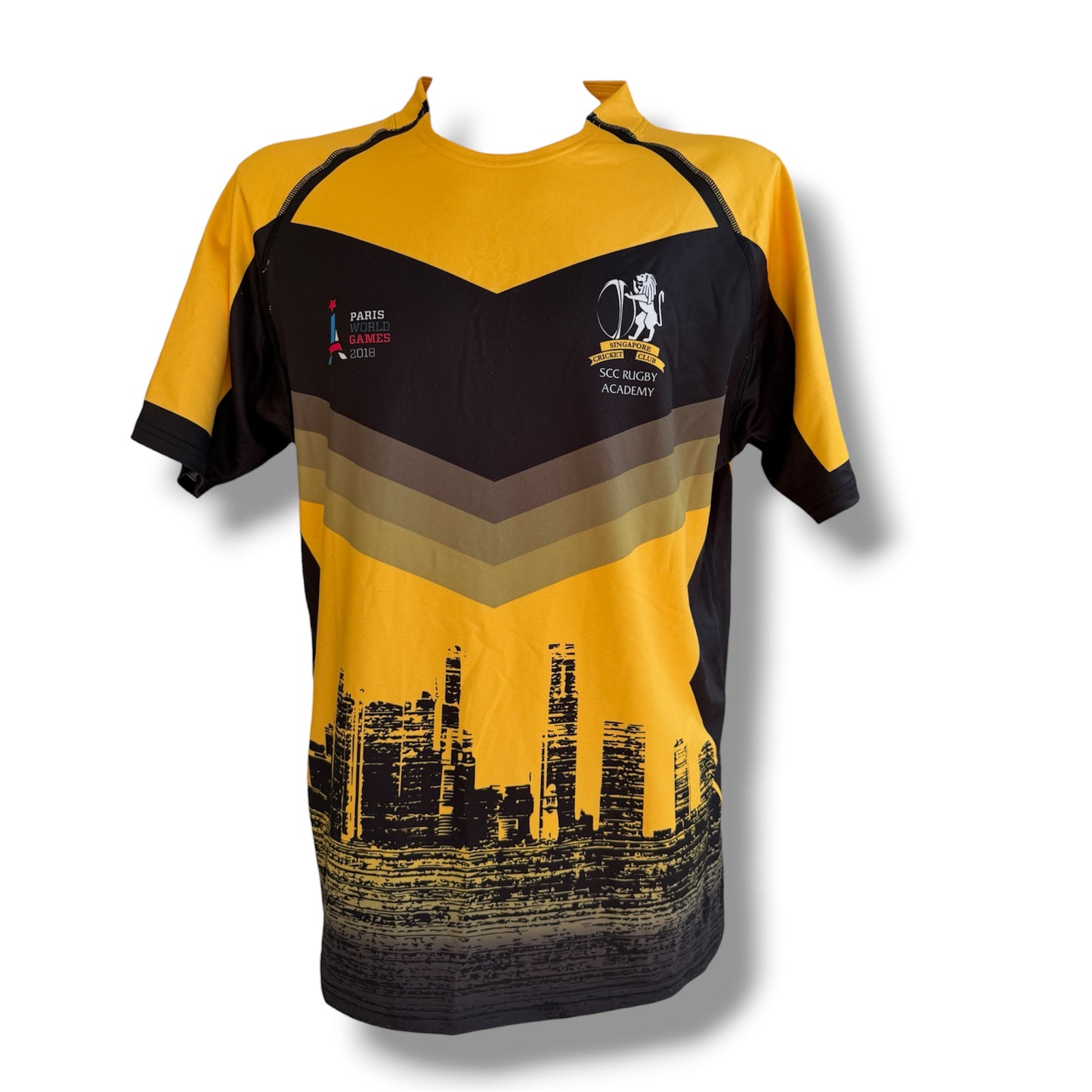 Mfs Maillot rugby Singapore CC #5 Paladin Paris World Games 2018 taille L