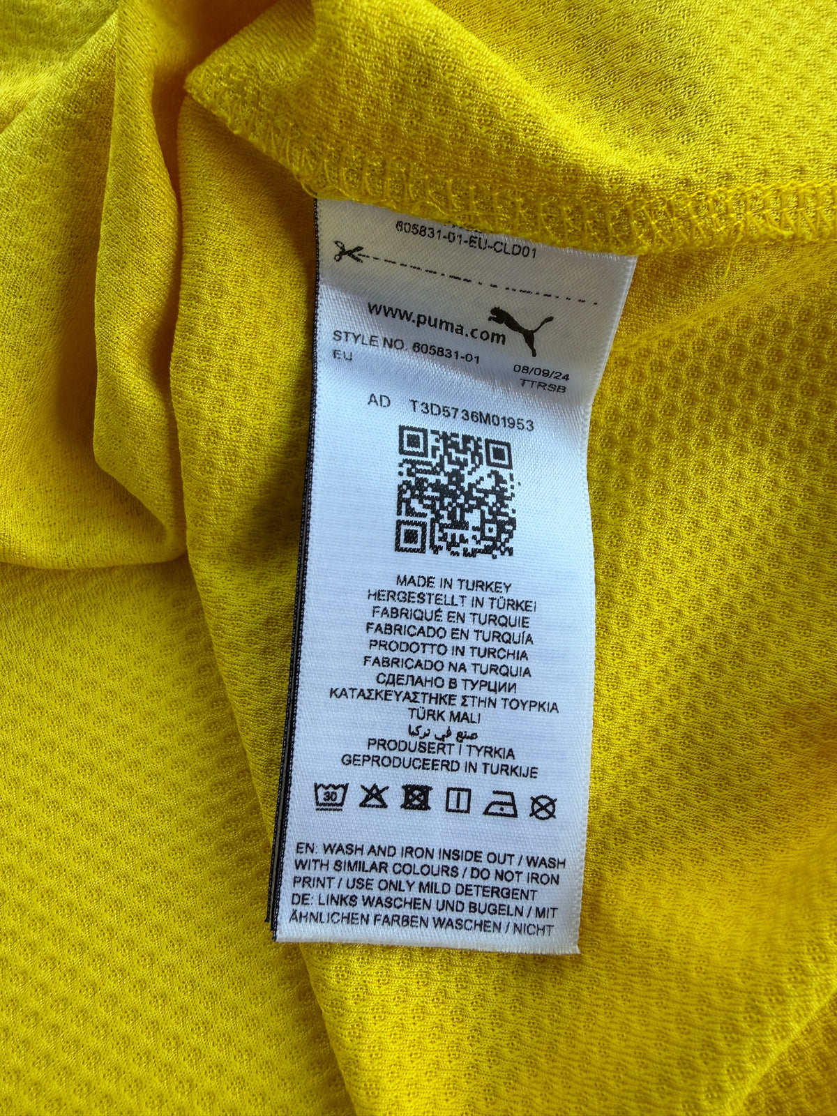 Mfs Bodo Glimt FK F.Bjørkan #15 Puma 2024/25 taille L