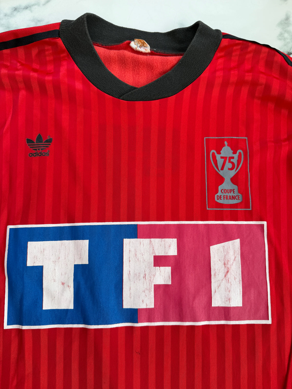 Mfs Maillot Coupe de France #7 Adidas 91/92 taille XL