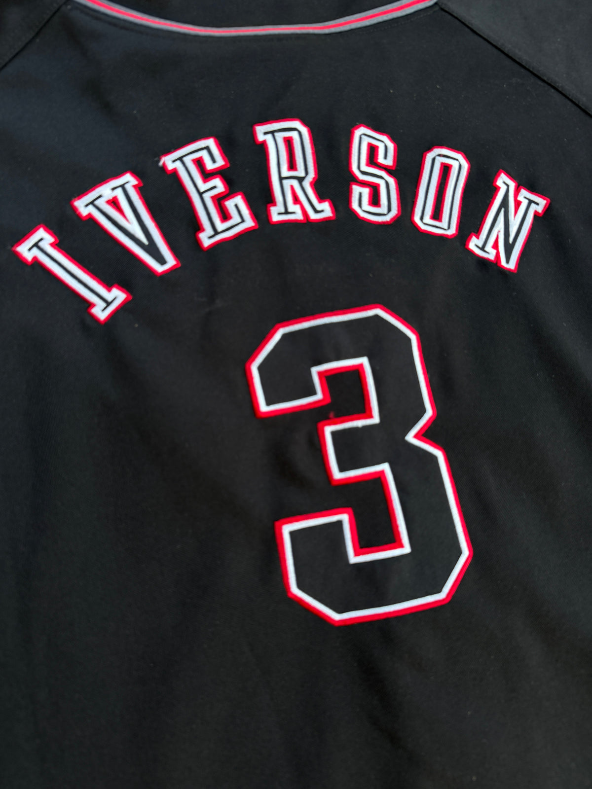 Mfs chemise baseball AI3 Allen Iverson Reebok 2001 taille 3XL