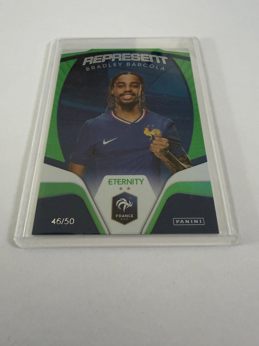 Mfs Panini Eternity Bleus Represent Bradley Barcola 46/50 25/26