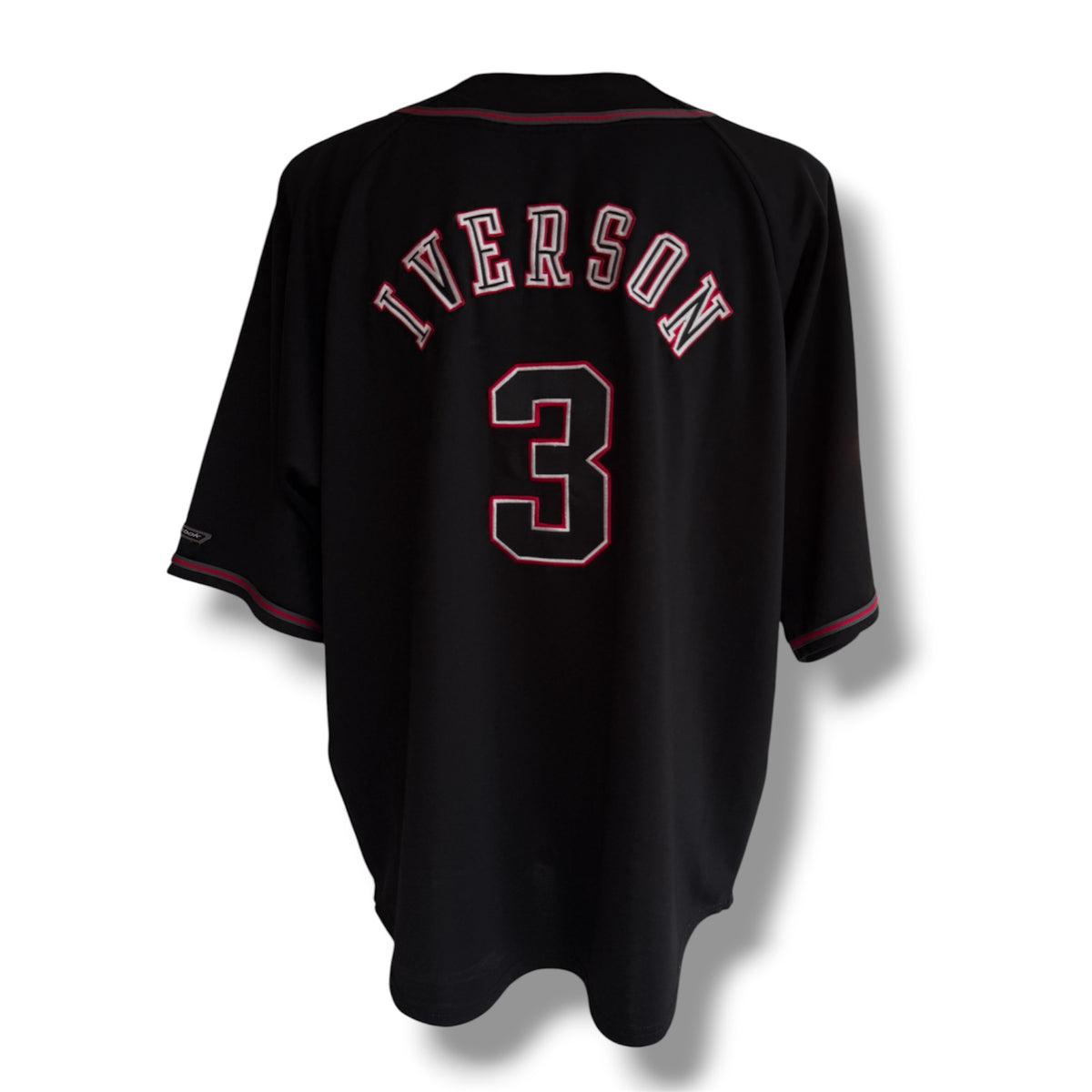 Mfs chemise baseball AI3 Allen Iverson Reebok 2001 taille 3XL