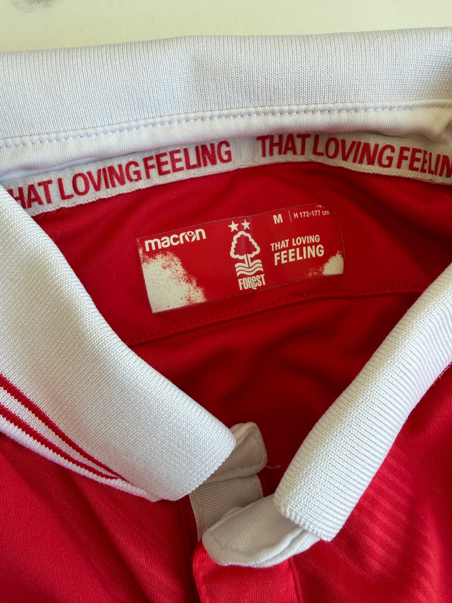 Mfs Nottingham Forest Tobias Figueiredo #3 Macron 18/19 taille M