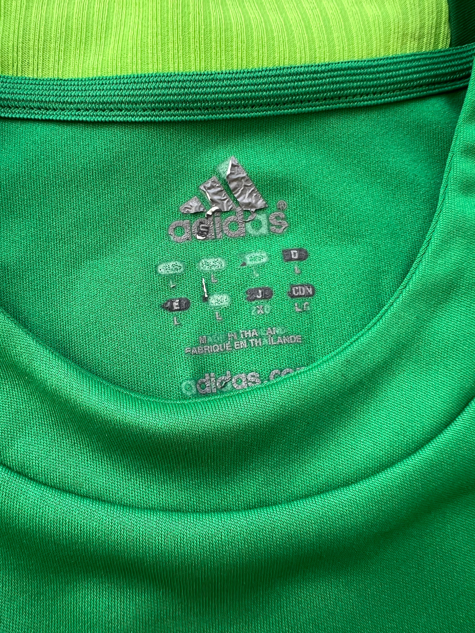 ASSE Saint Etienne C.Varrault 2 Adidas 08 09 taille L Mercato Football Shirt