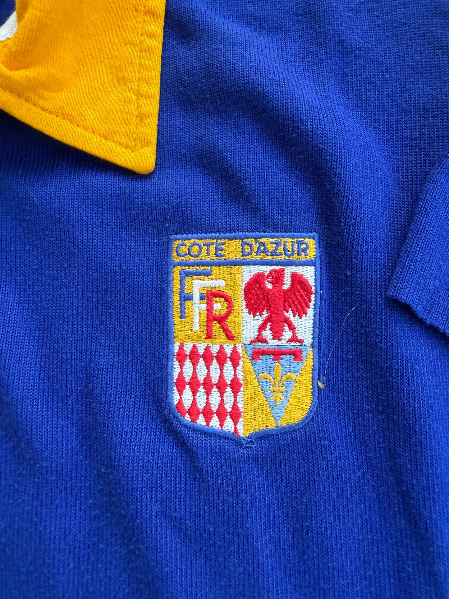 Mfs Maillot rugby FFR Côte d’Azur #19 O’Neills années 80 taille XL
