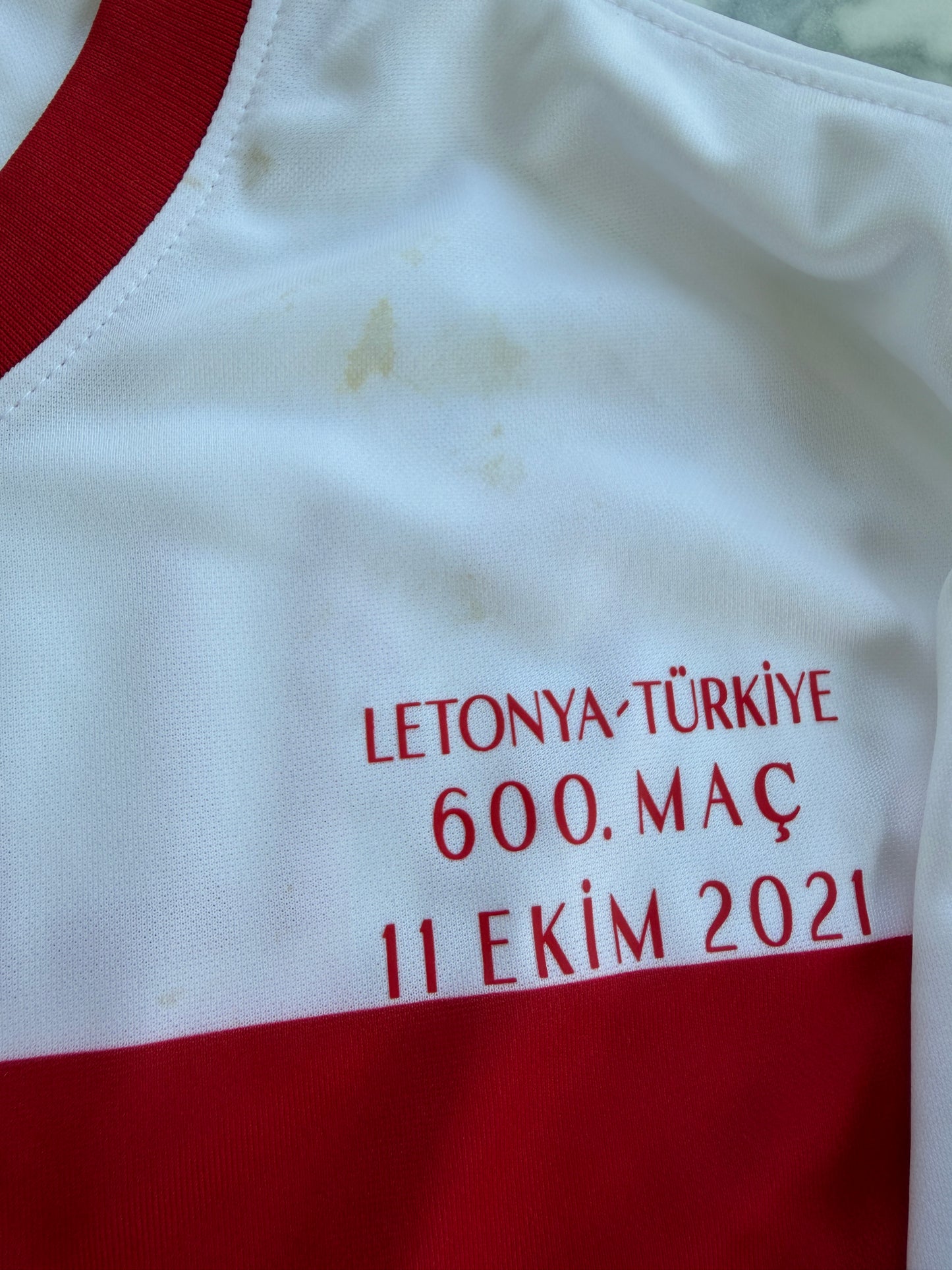 Mfs Turquie Hakan Čalhanoglu #10 Nike 2021 taille L