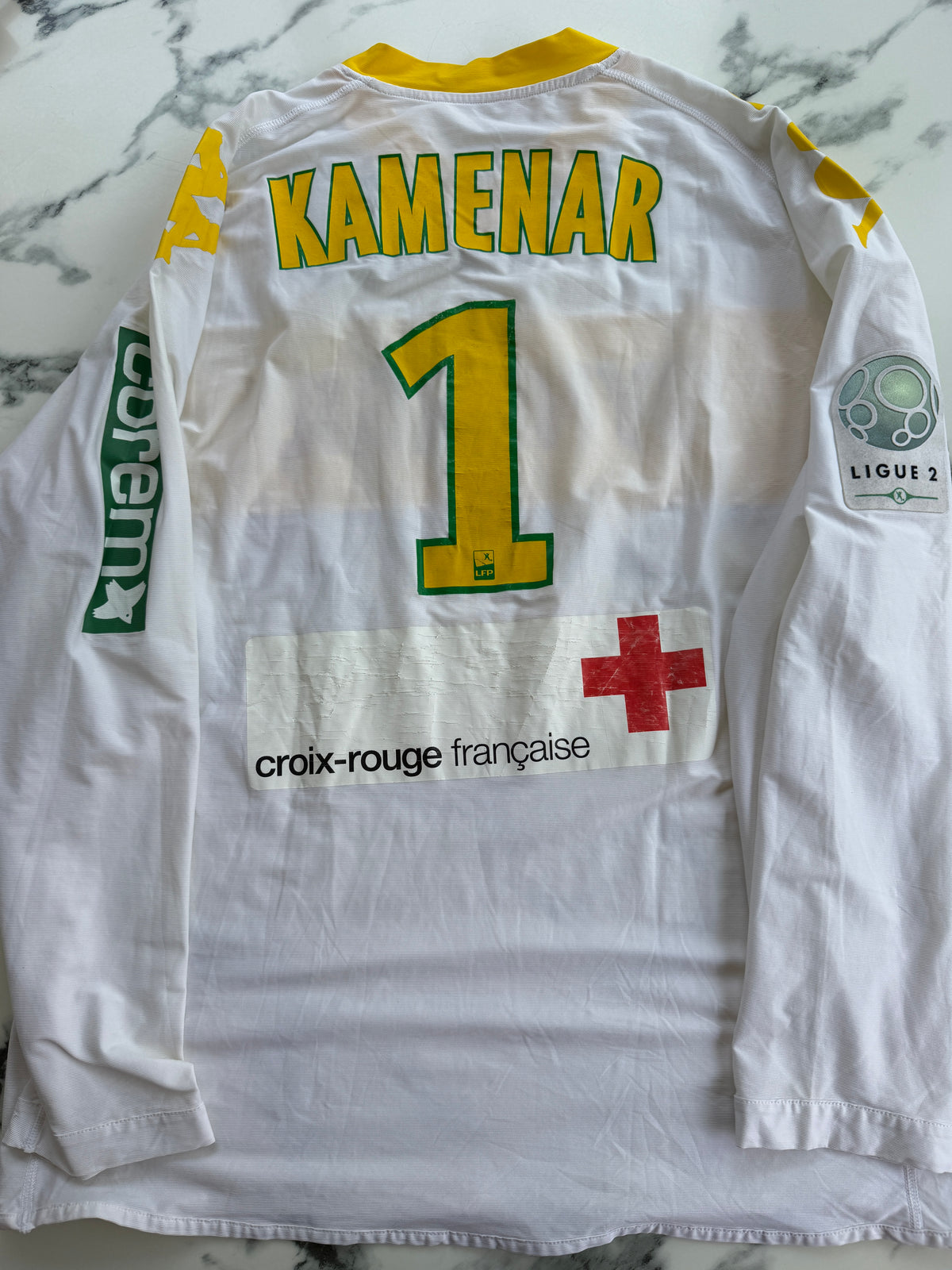 Mfs Fc Nantes Lubos Kamenar #1 Kappa 10/11 taille XXL