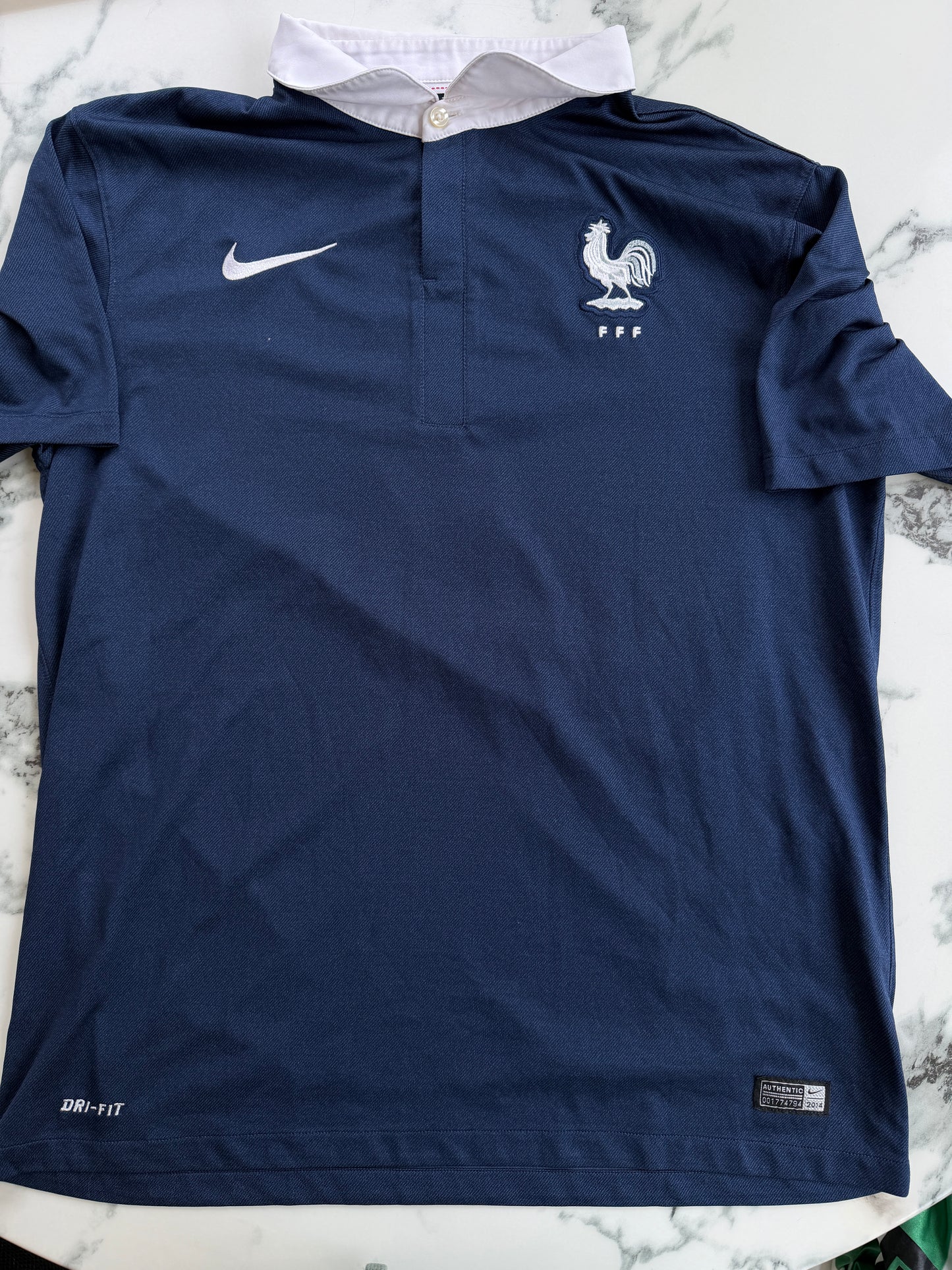Mfs France Espoirs Jean Luc Diarra Dompé Nike 2015 taille M