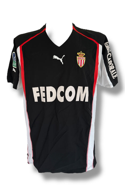 Mfs As Monaco Jaroslav Plasil #6 Puma 04/05 taille XL avec dédicace