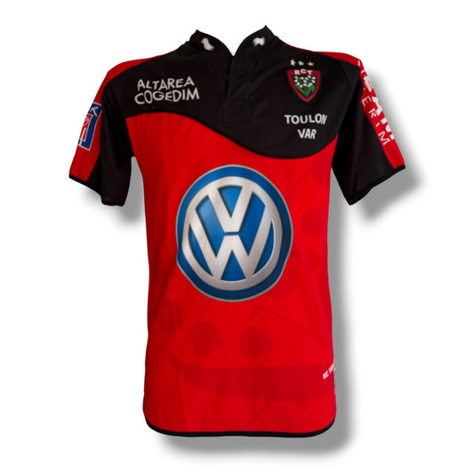 Mfs maillot rugby RCT Toulon Burrda Sport 11/12 taille S