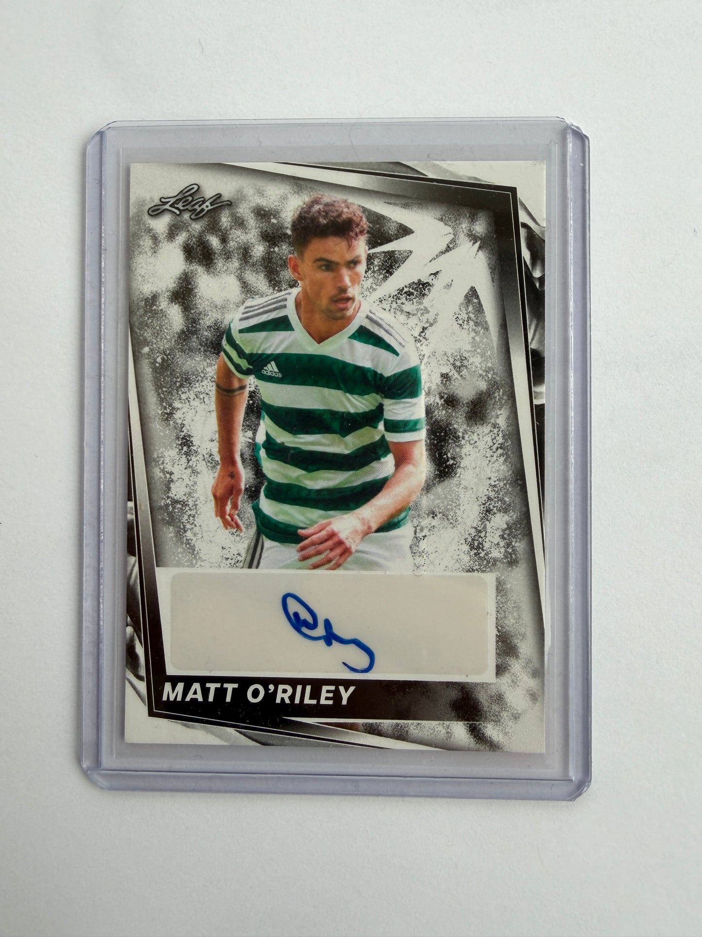 Mfs Leaf Cards Matt O’Riley Celtic Glasgow signed 2024