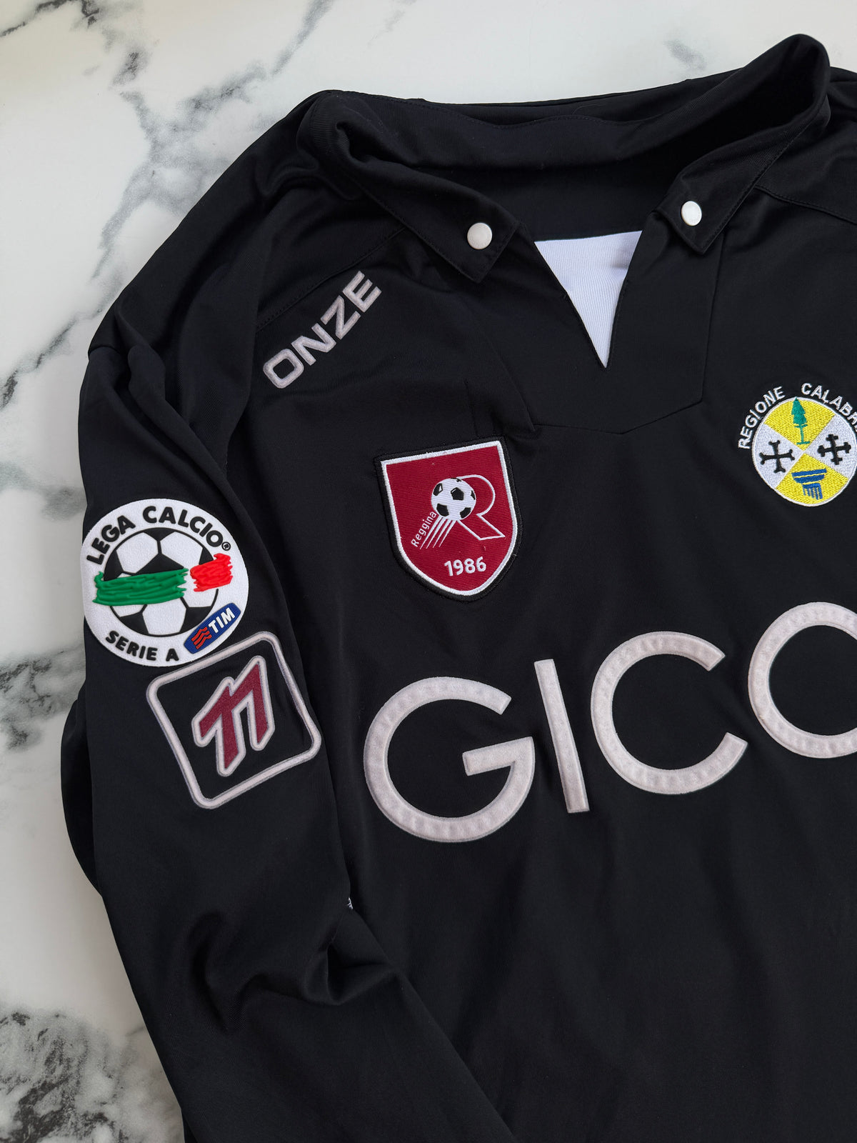 Mfs Reggina Calcio Barreto #8 Onze 08/09 taille XL