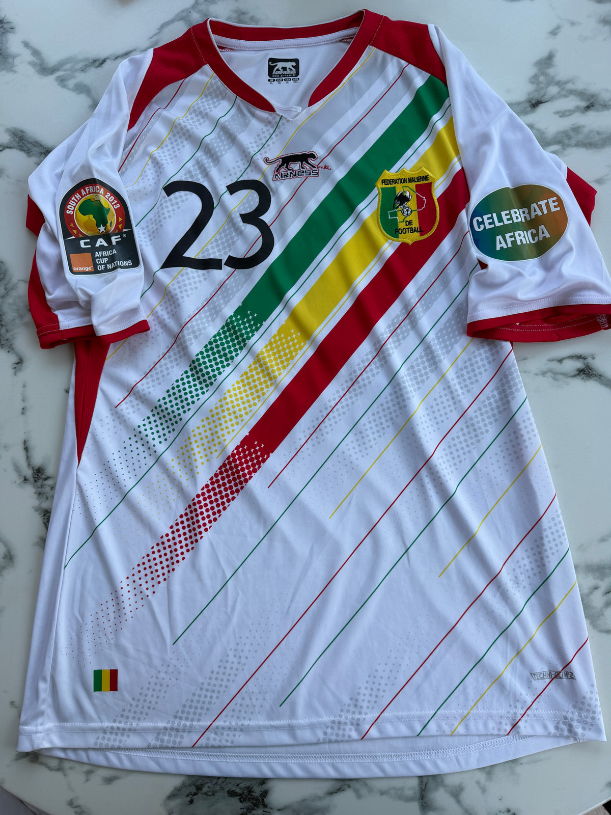 Mfs Mali Ousmane Coulibaly #23 Airness CAN 2013 taille XL