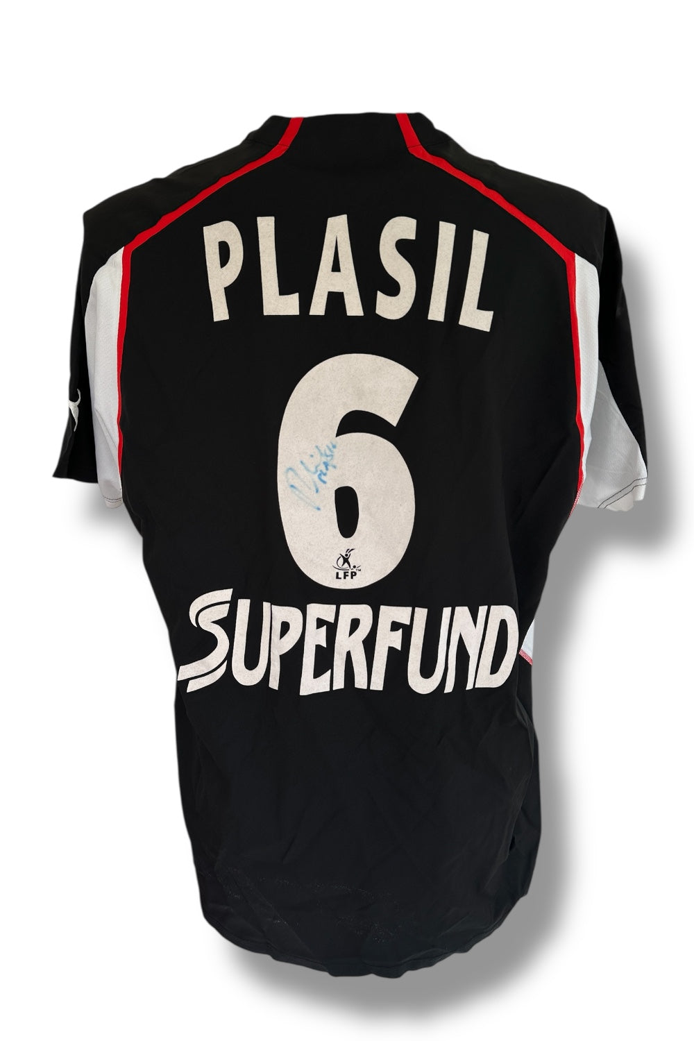 Mfs As Monaco Jaroslav Plasil #6 Puma 04/05 taille XL avec dédicace