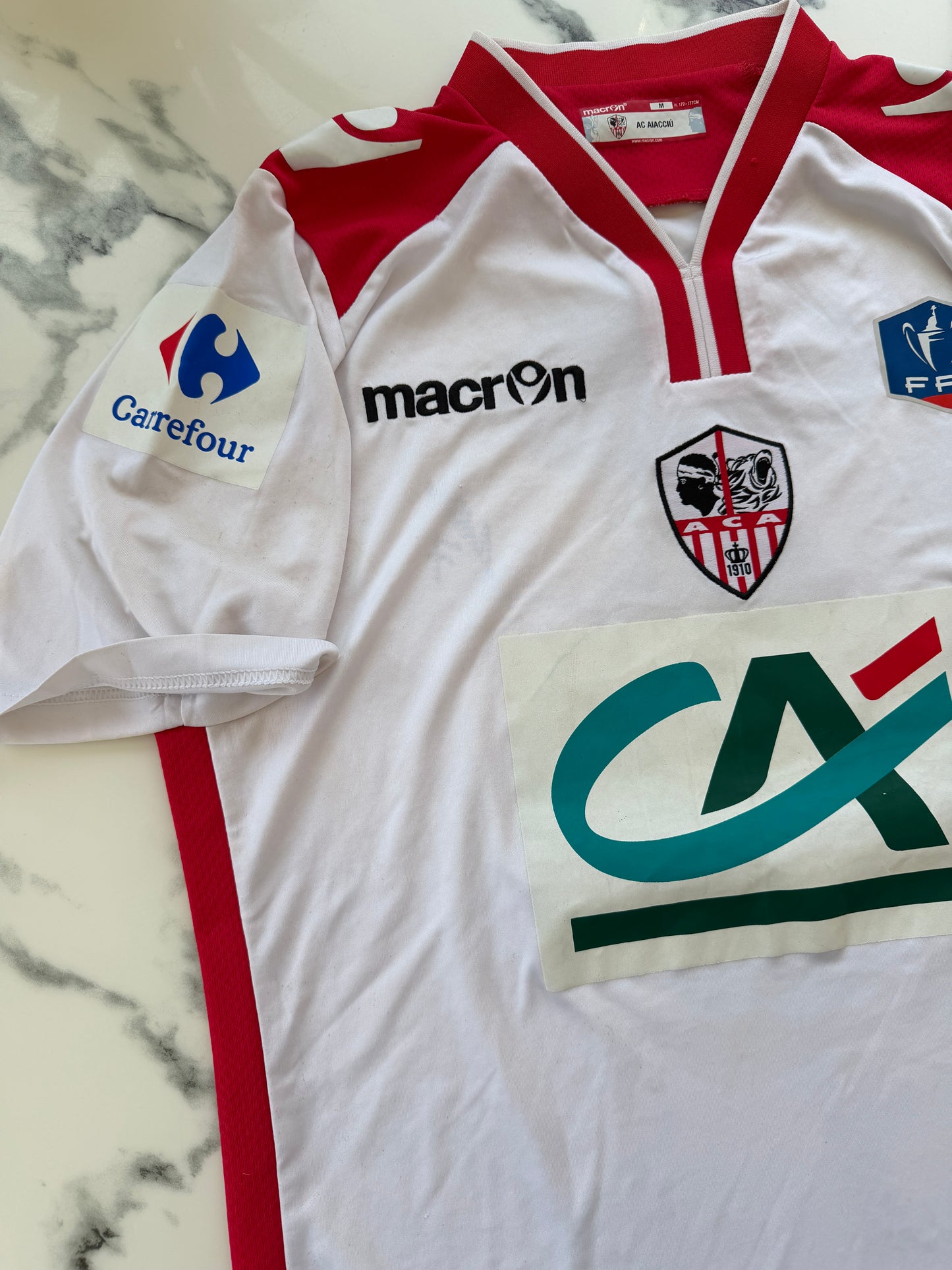 Mfs Ac Ajaccio R.Nouri #8 Coupe de France Macron 15/16 taille M