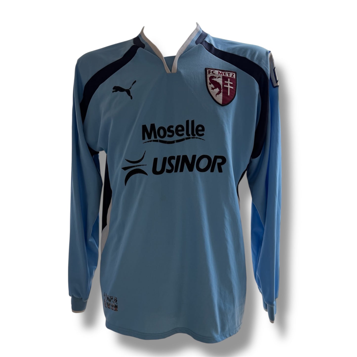 Mfs Fc Metz Franck Beria #6 Puma 01/02 taille XL