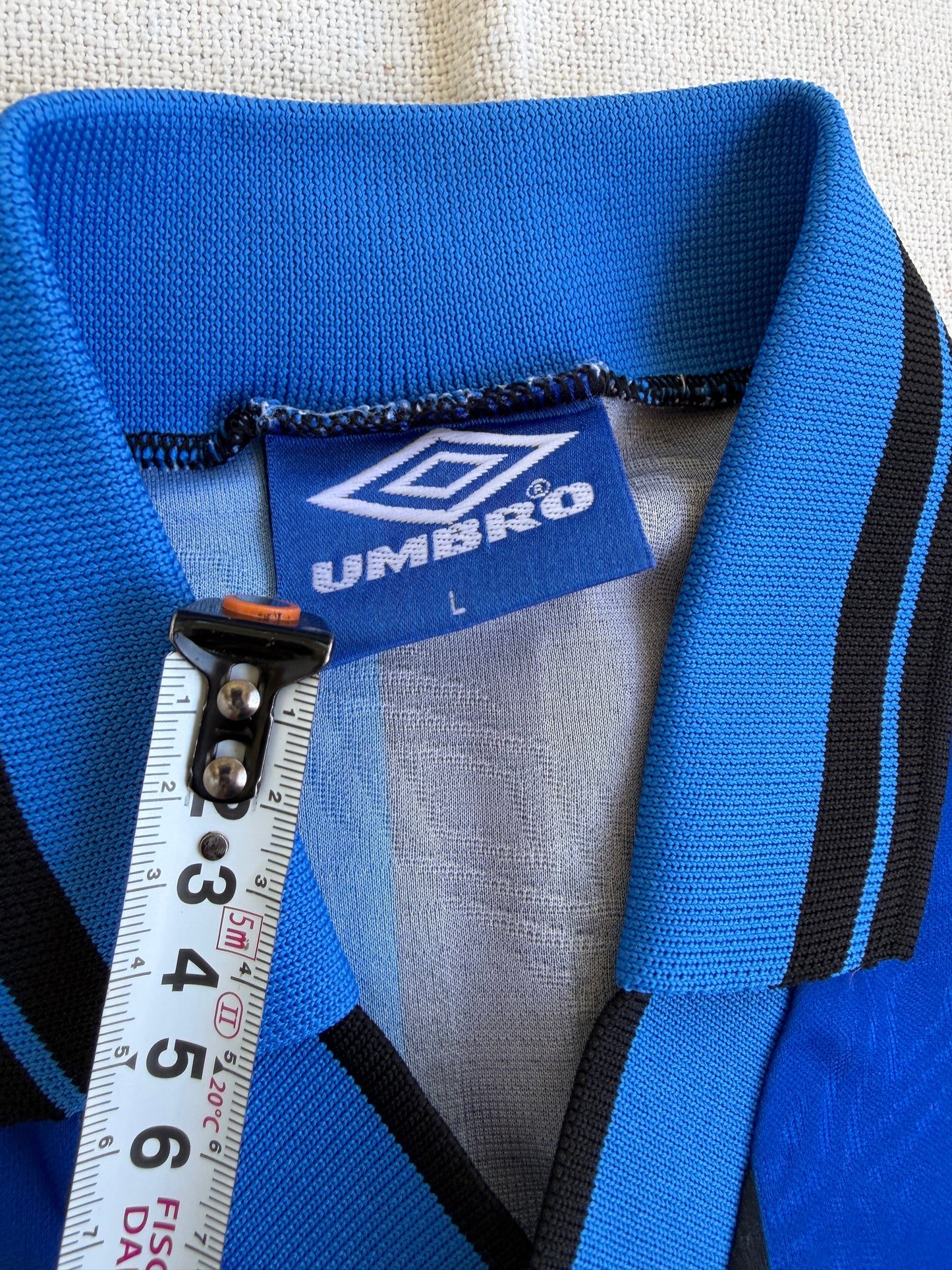 Mfs Inter Milan Javier Zanetti #4 Umbro 95/96 taille L
