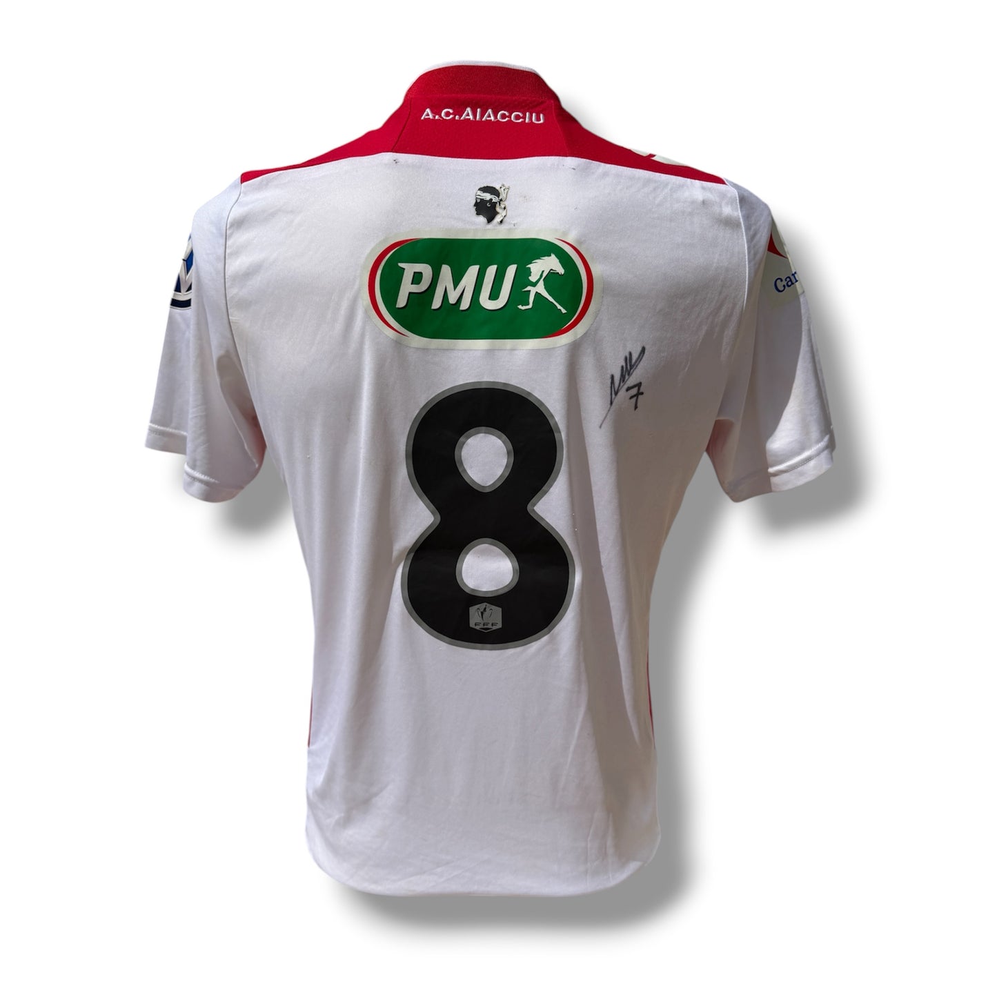 Mfs Ac Ajaccio R.Nouri #8 Coupe de France Macron 15/16 taille M