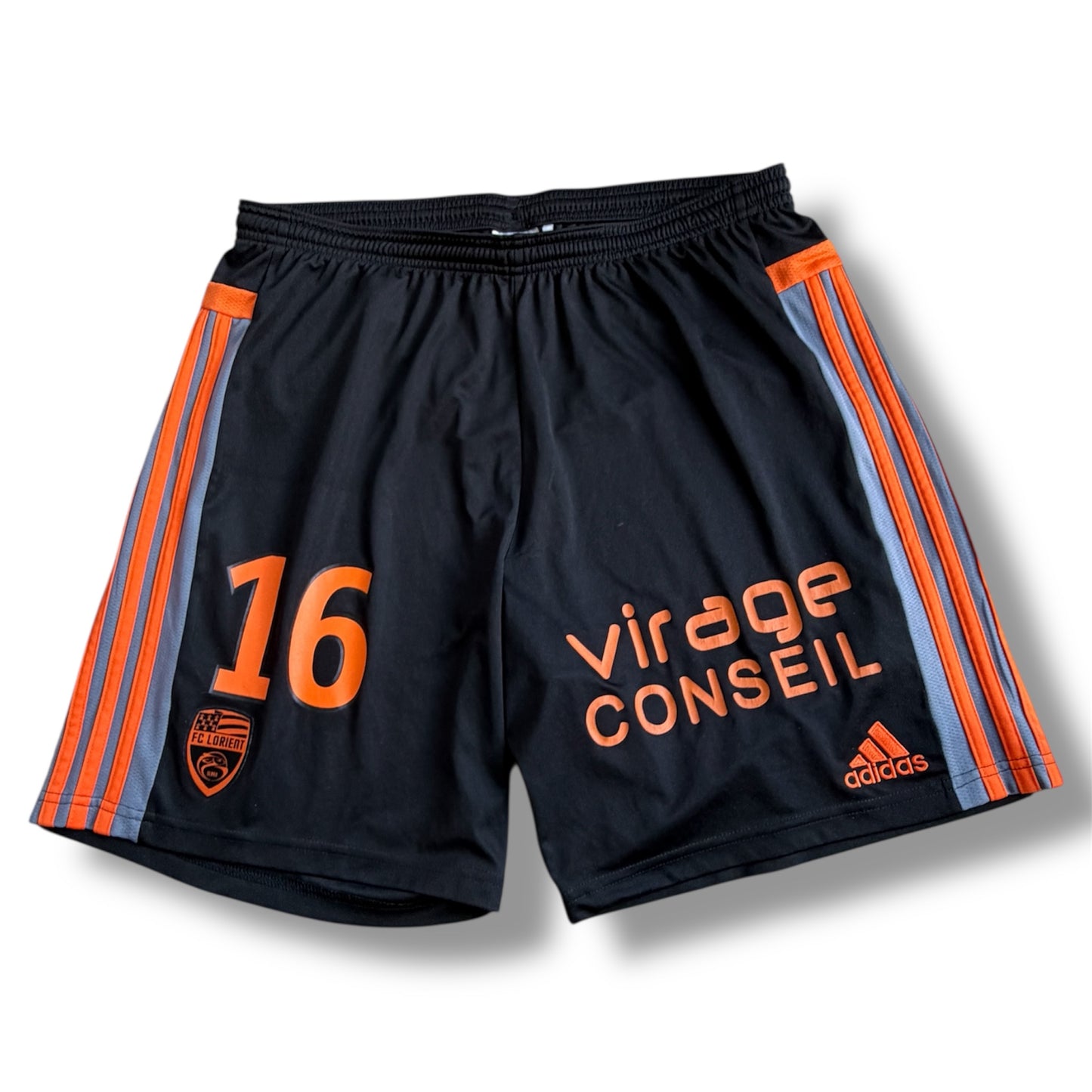 Mfs Short Fc Lorient Paul Delecroix #16 Adidas 16/17 taille L