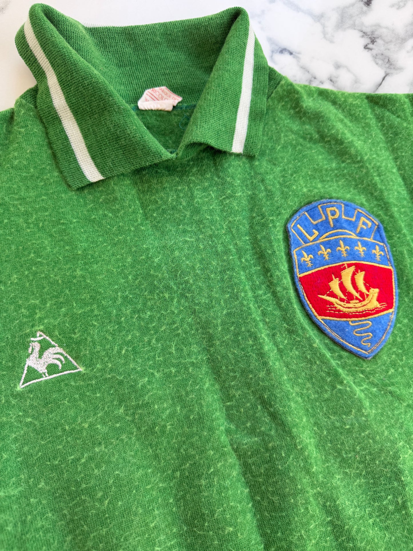 Mfs Maillot Ligue de Paris Île de France #16 Le Coq Sportif années 60 taille M