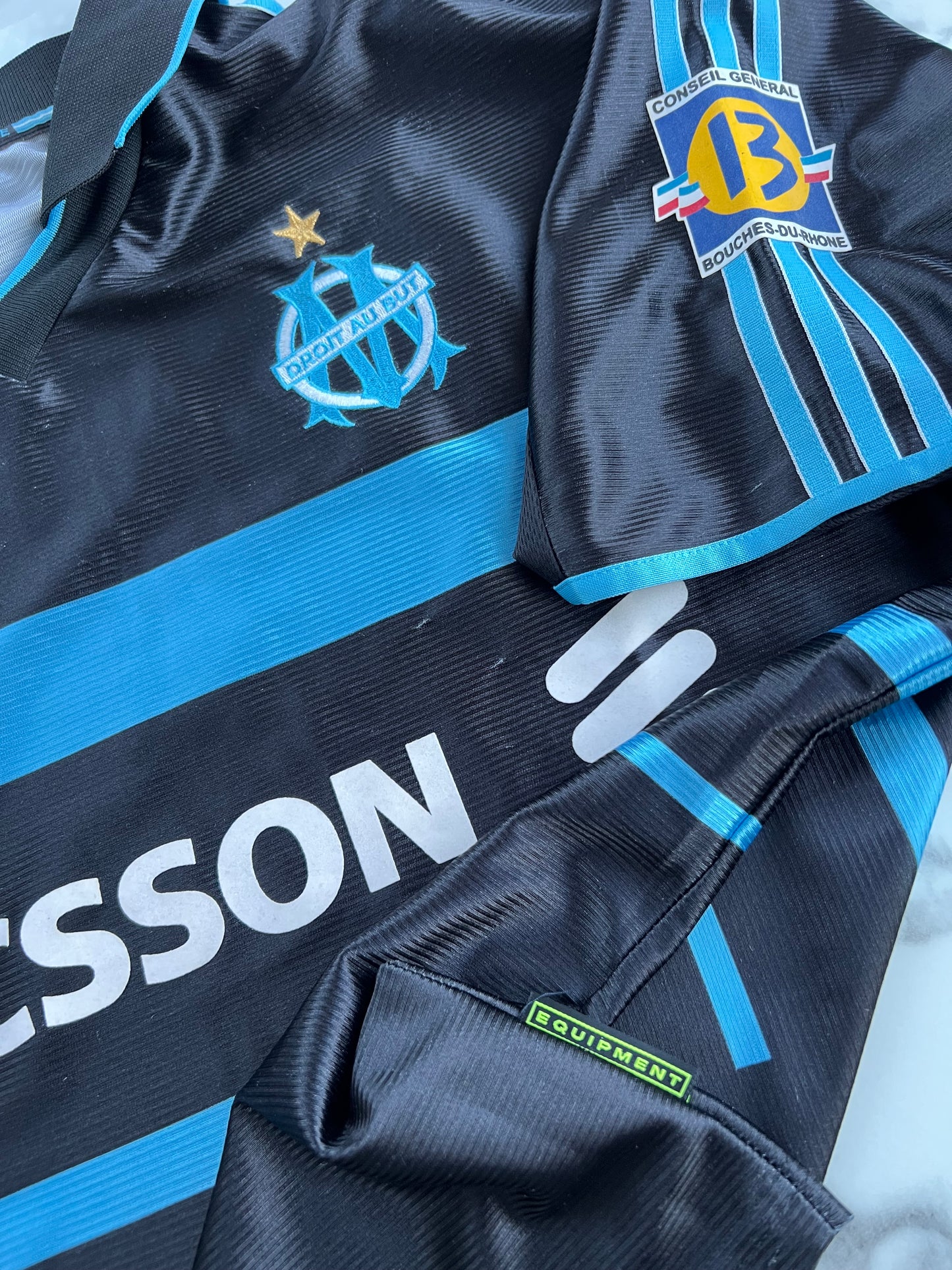 Olympique de Marseille S.Porato #1 Adidas 99/00 taille XL