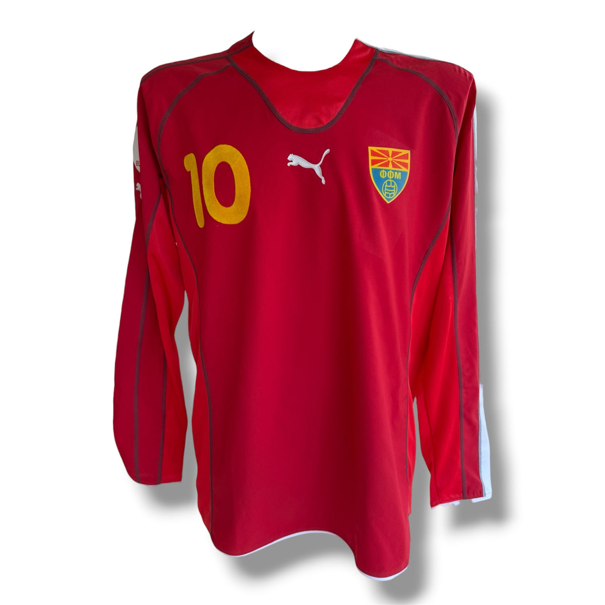Mfs Macédoine du Nord D.Tasevski #10 Puma 2008 taille XL