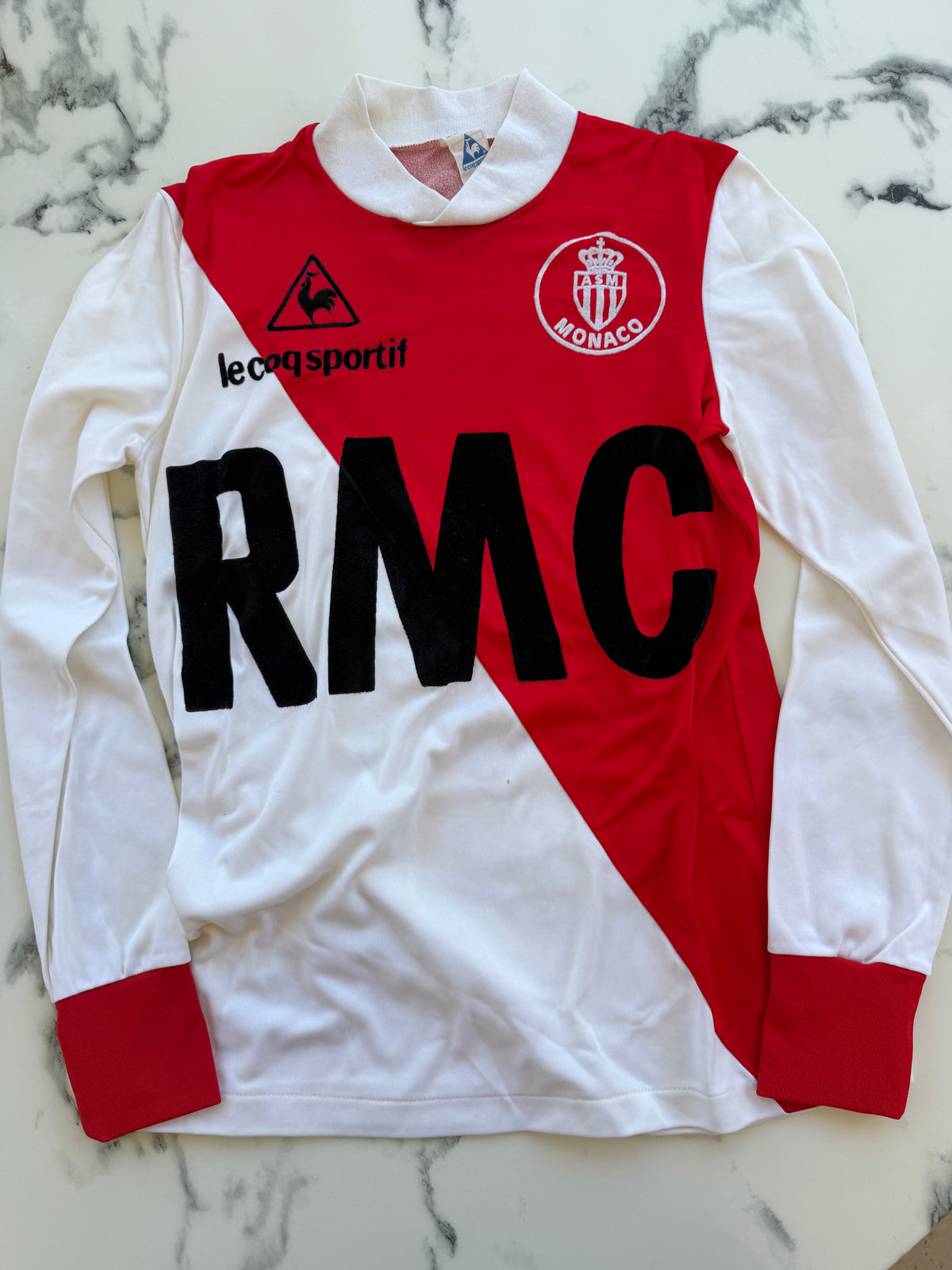 As Monaco Le Coq Sportif 81/82 taille XS