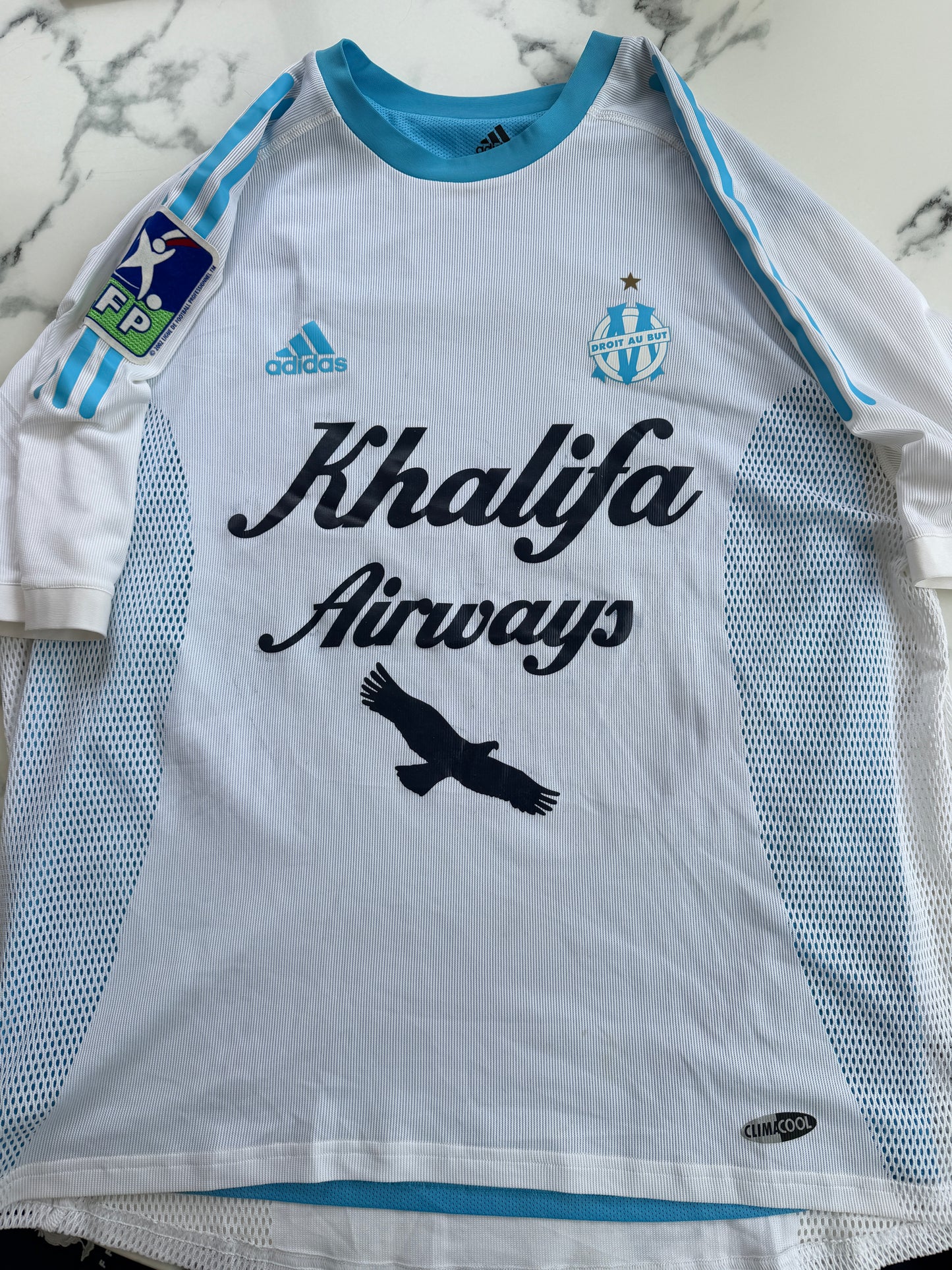 Mfs Olympique de Marseille Salomon Olembé #20 Adidas 02/03 taille L