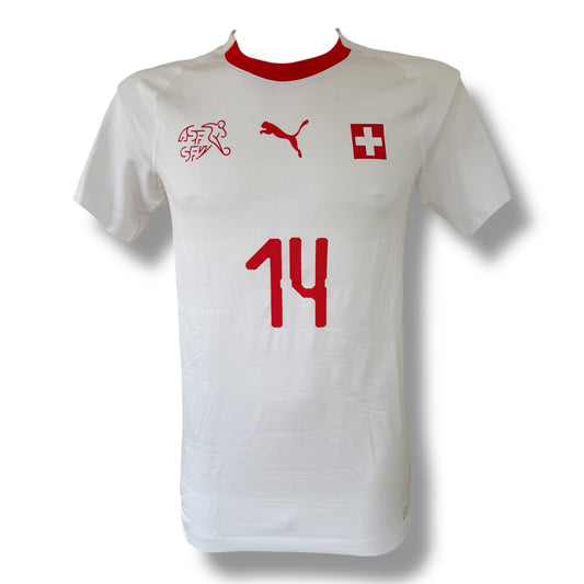 Mfs Suisse Steven Zuber #14 Puma 2018 taille L