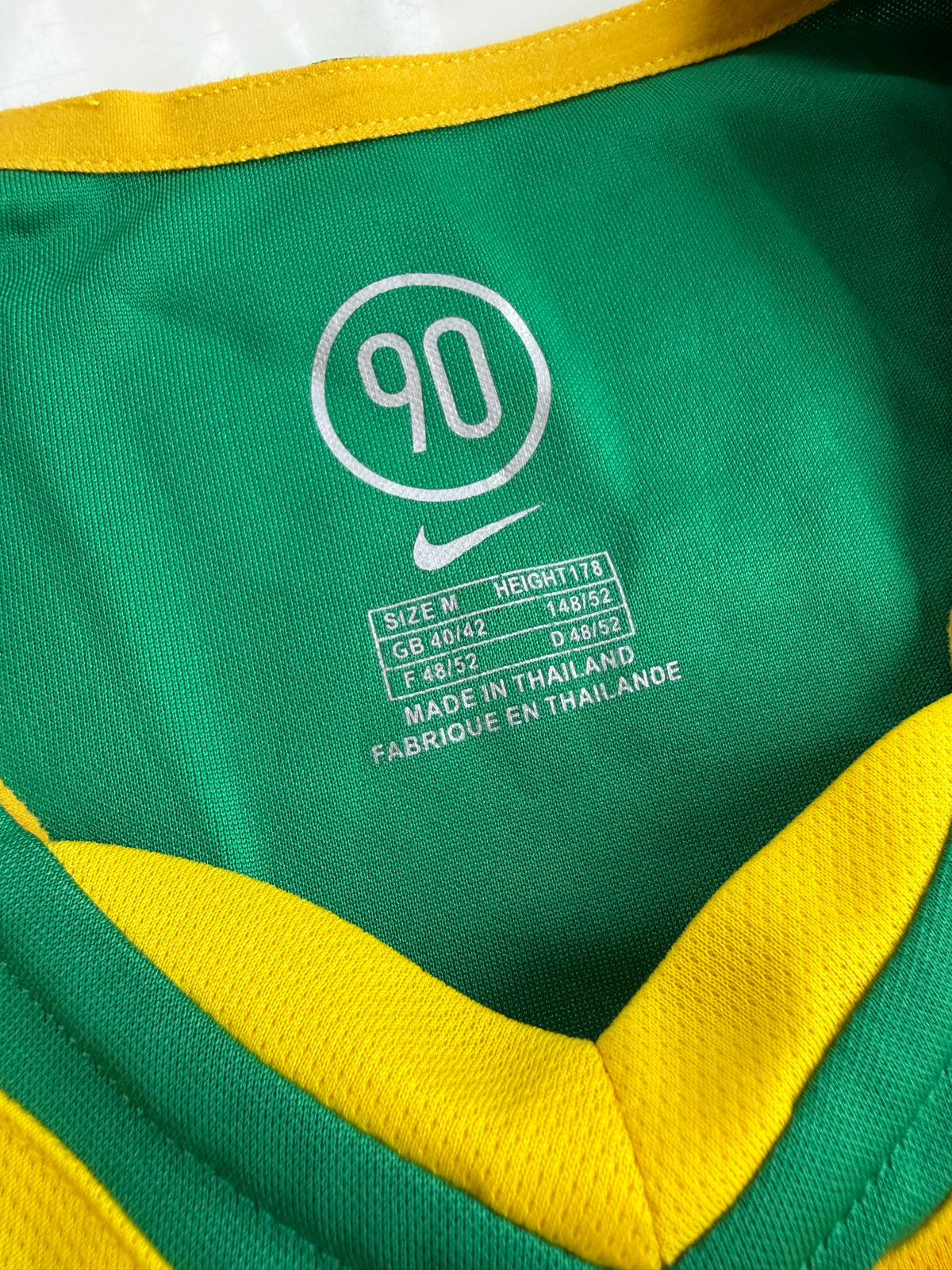 Mfs Brésil Roberto Carlos #6 Nike 04/06 taille M