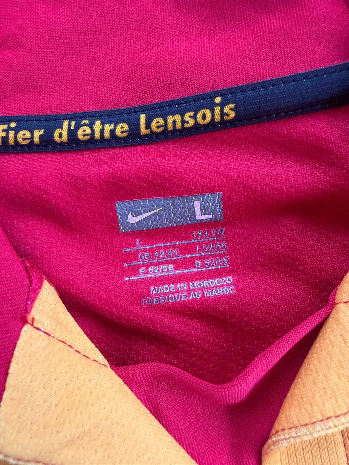 Mfs RCL Racing Club de Lens O.Monterrubio #18 Nike 07/08 taille L