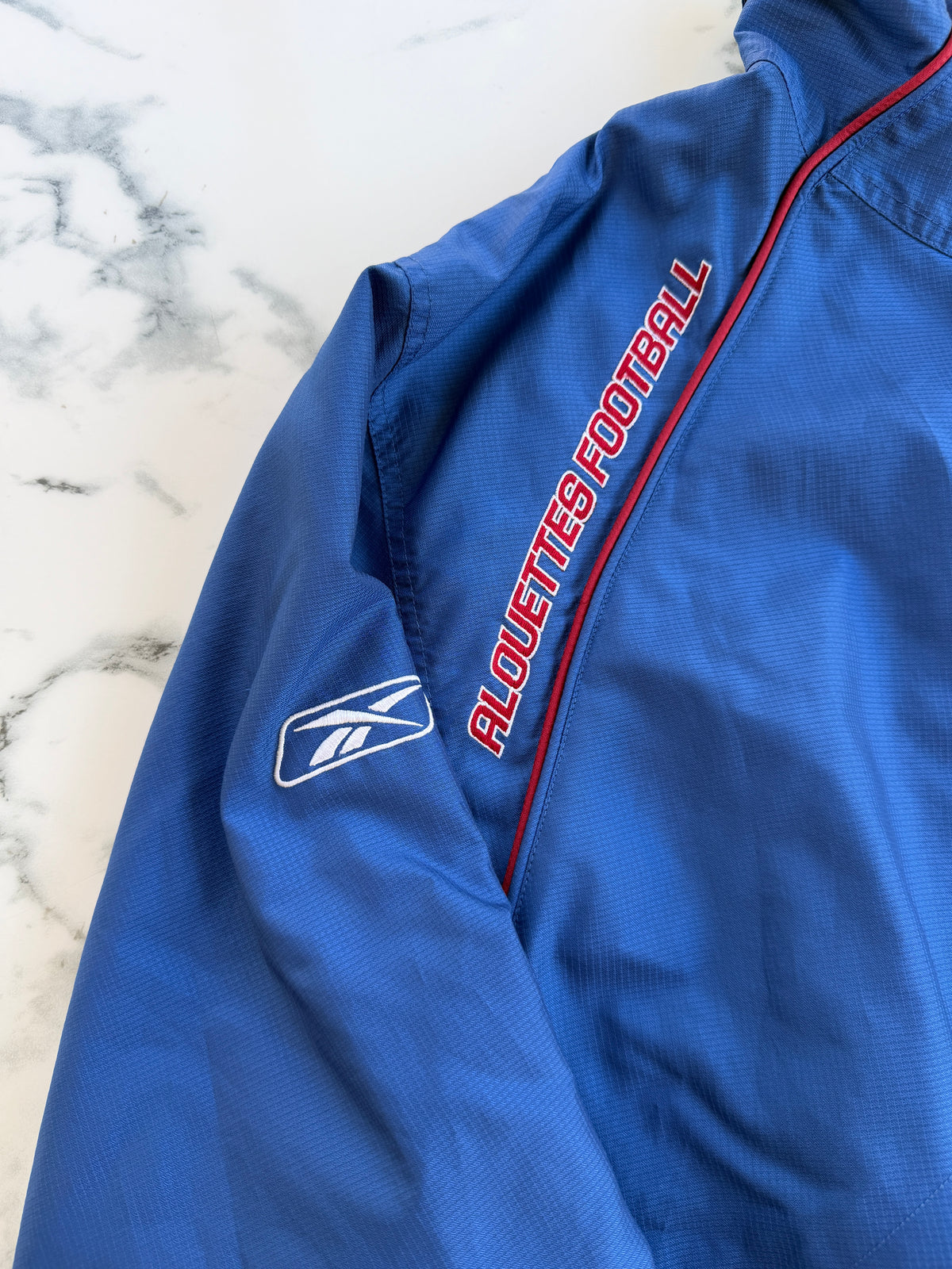 Mfs jacket football américain Les Alouettes de Montréal Canada années 2000 taille XL