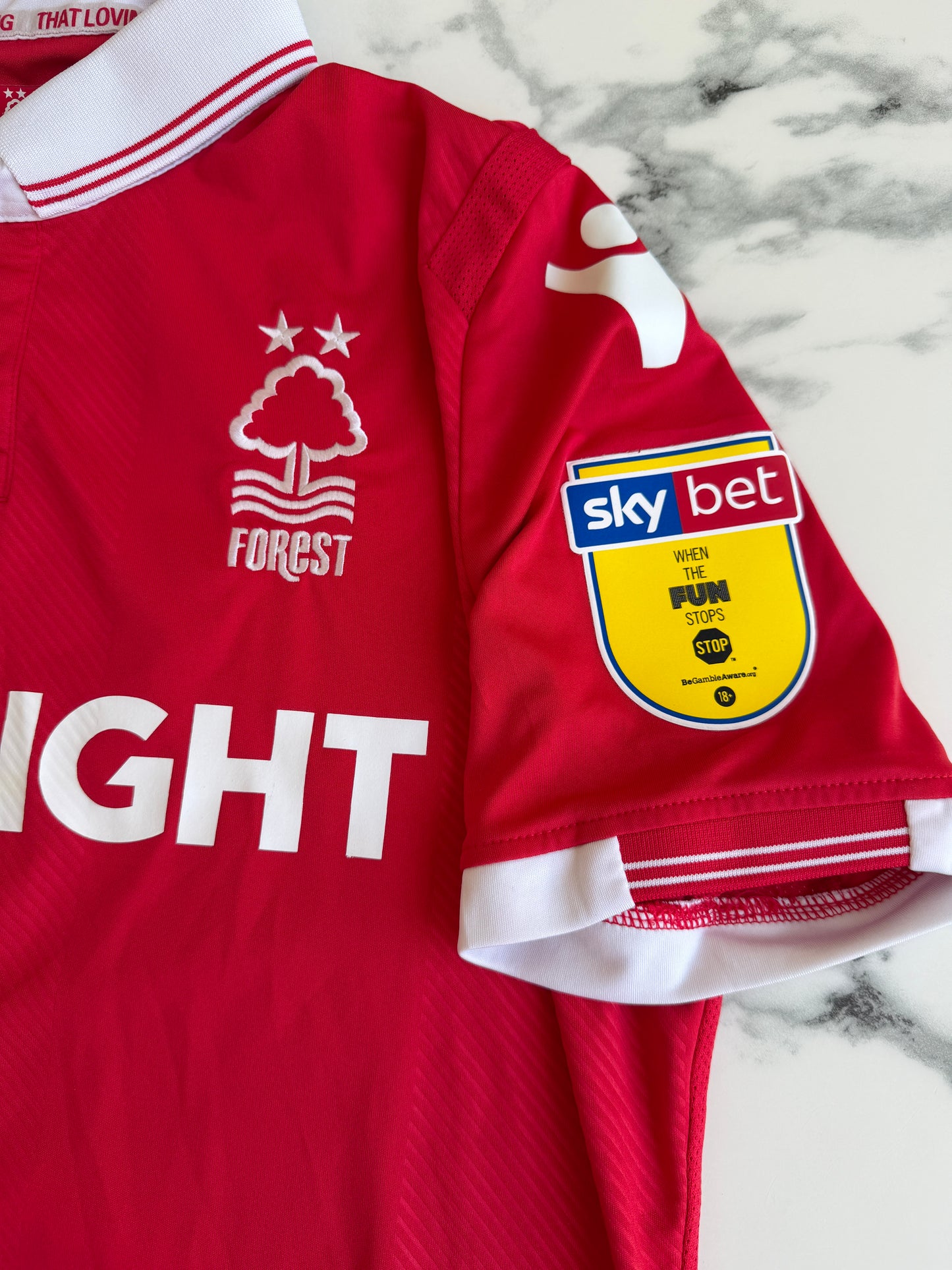 Mfs Nottingham Forest Tobias Figueiredo #3 Macron 18/19 taille M