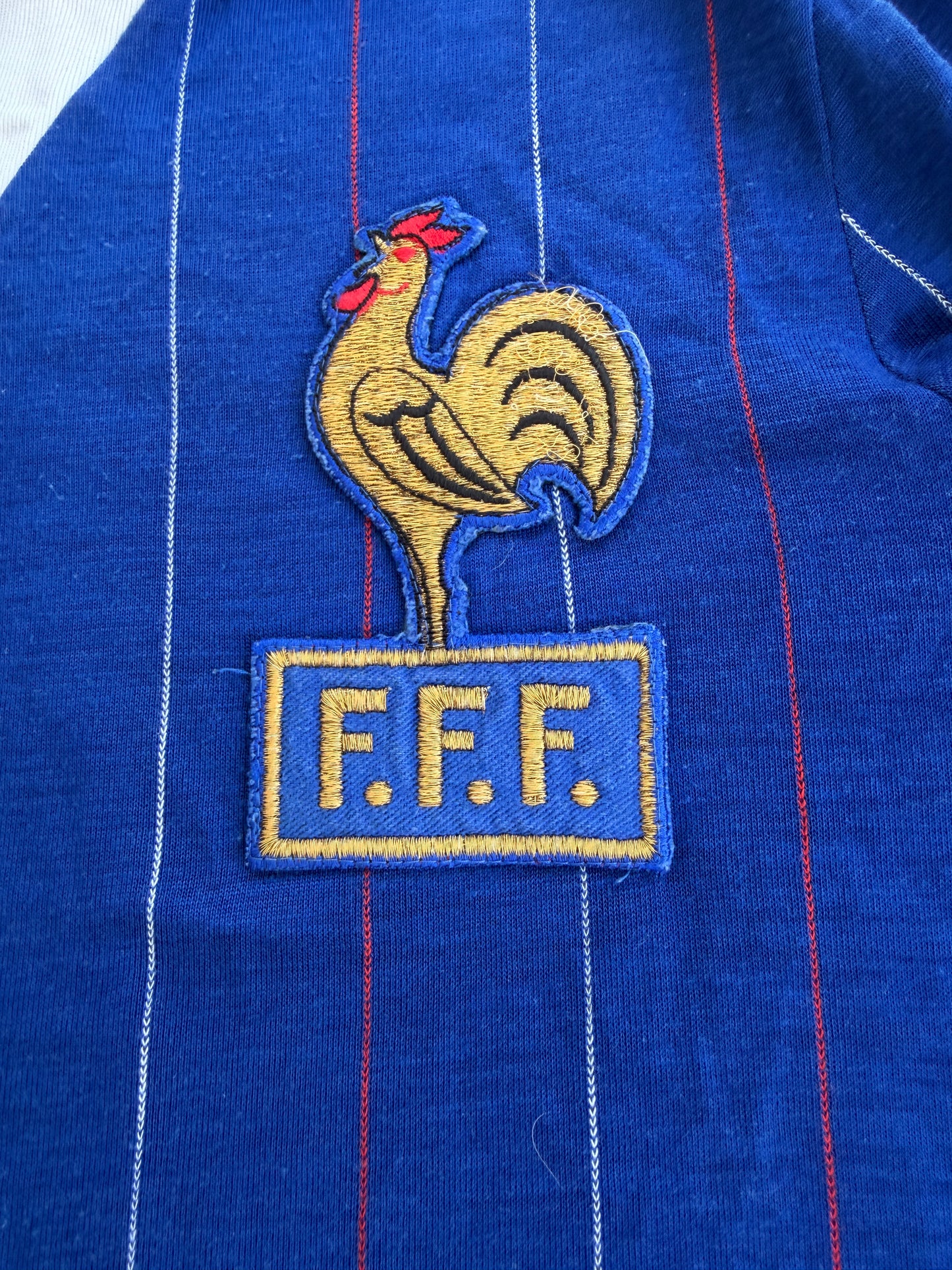 Mfs Équipe de France football Adidas 1980 taille L