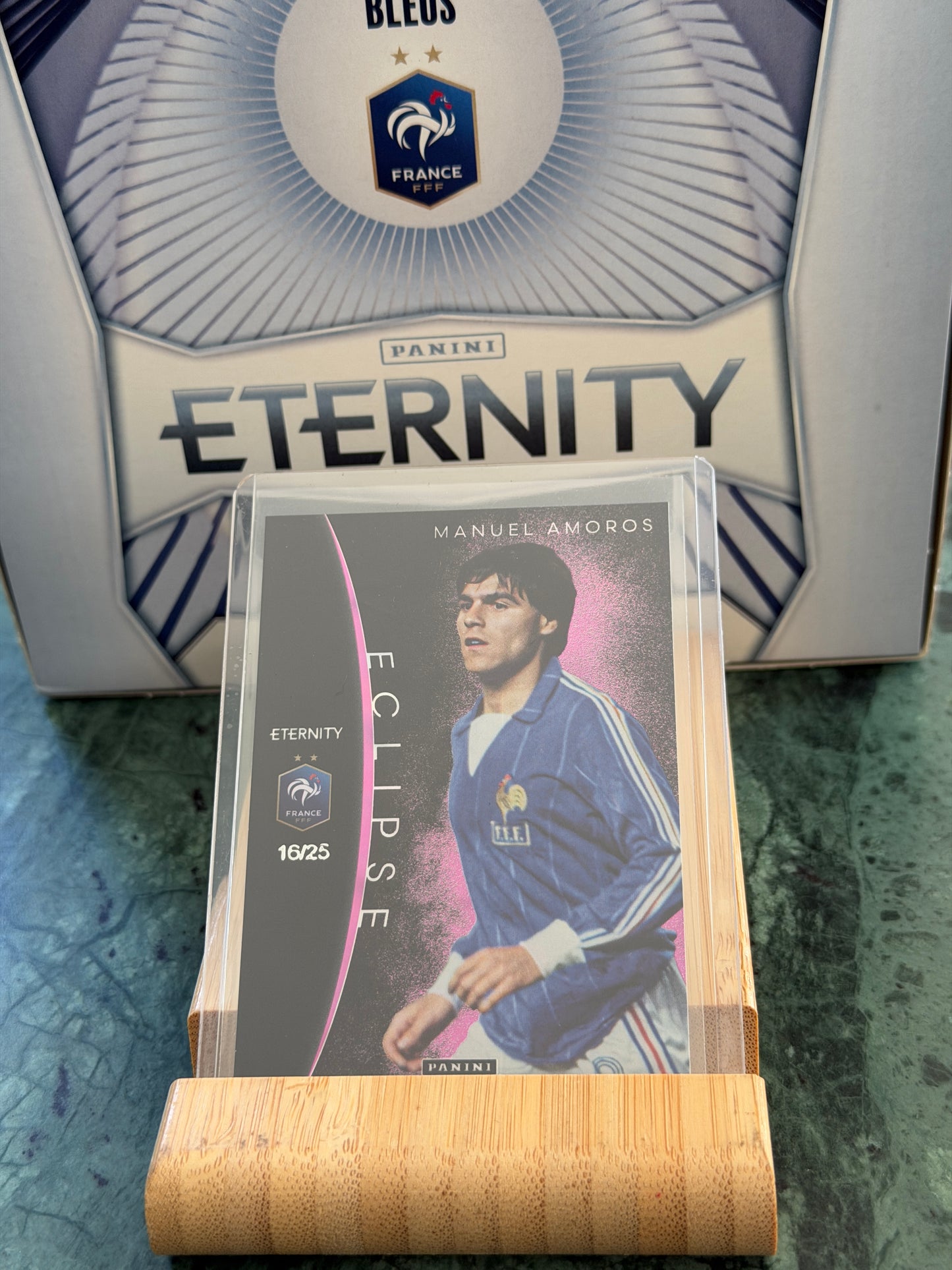 Mfs Panini Eternity Bleus Eclipse Manuel Amoros 16/25 25/26