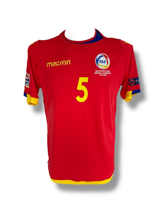 Mfs Andorre Garcia #5 Macron Ligue des nations 2018 taille L