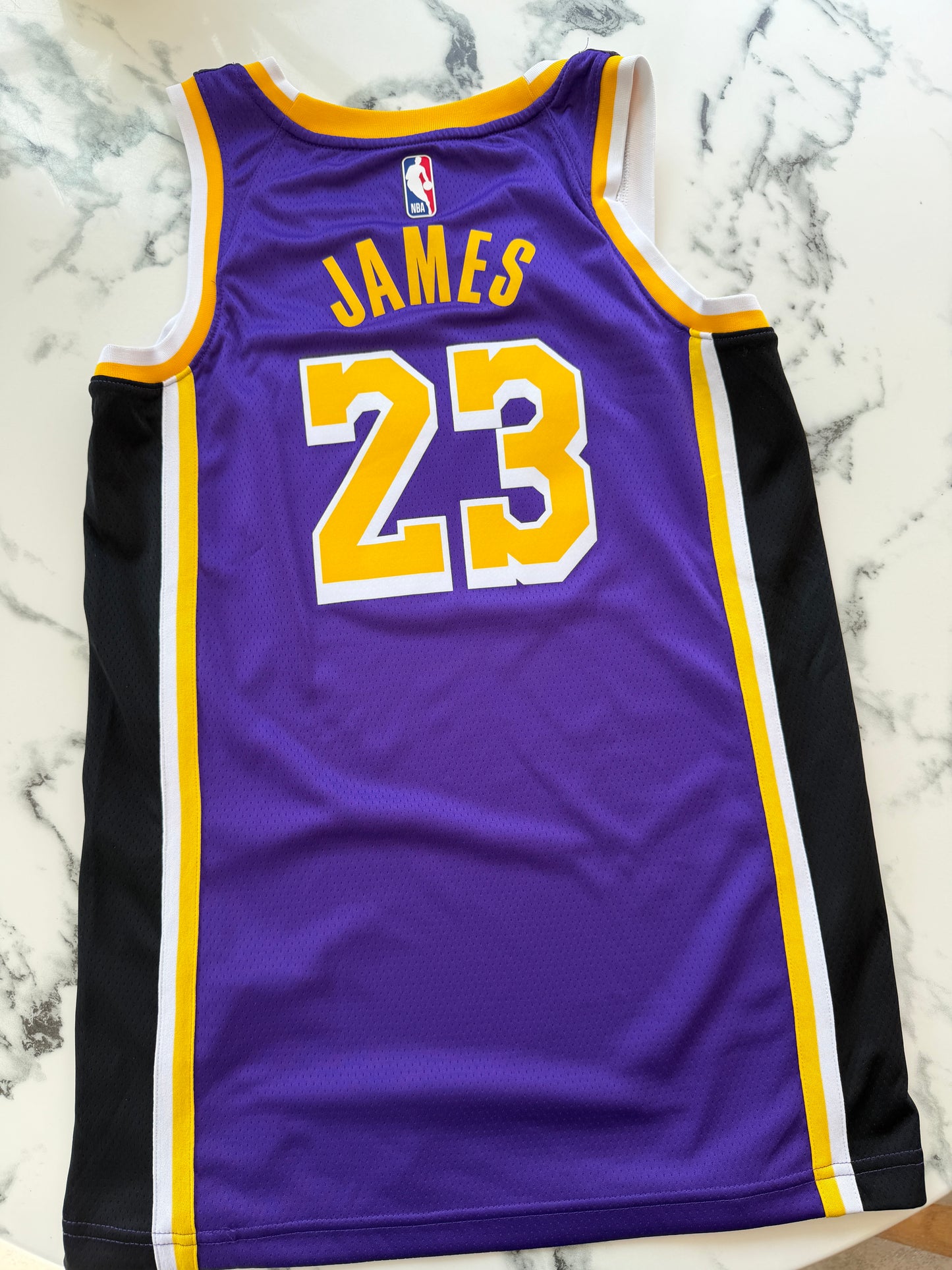 Mfs Los Angeles Lakers LeBron James #23 Nike Swingman taille S