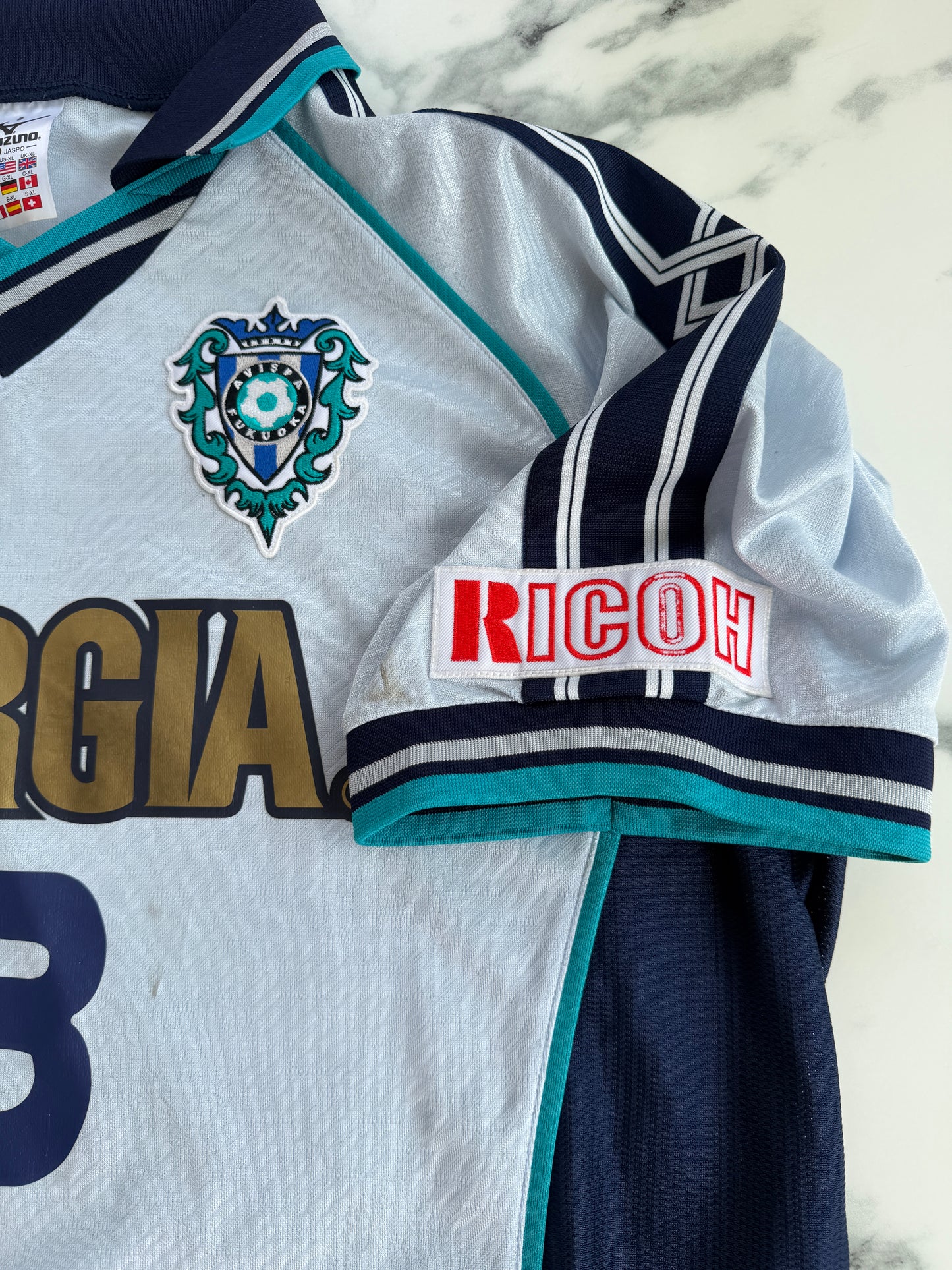 Mfs Avispa Fukuoka #23 Mizuno 1999 taille XL