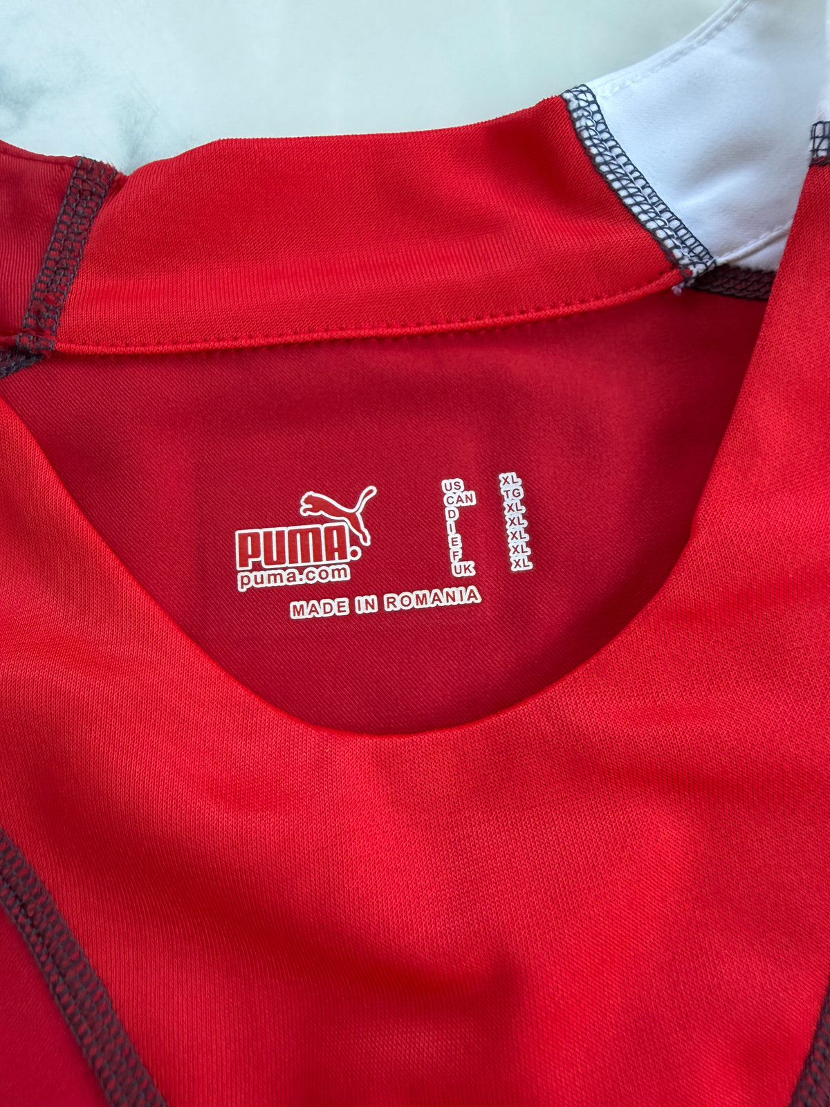 Mfs Macédoine du Nord D.Tasevski #10 Puma 2008 taille XL