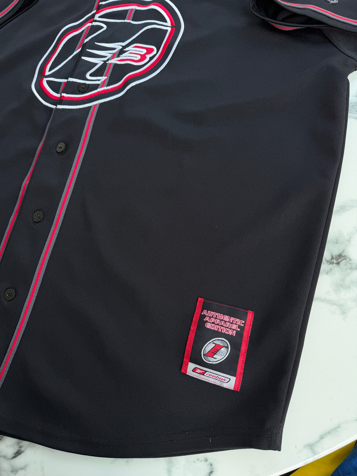 Mfs chemise baseball AI3 Allen Iverson Reebok 2001 taille 3XL