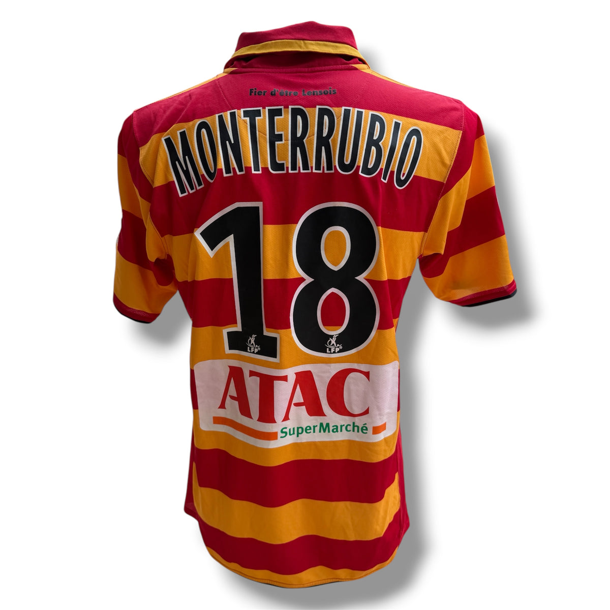 Mfs RCL Racing Club de Lens O.Monterrubio #18 Nike 07/08 taille L