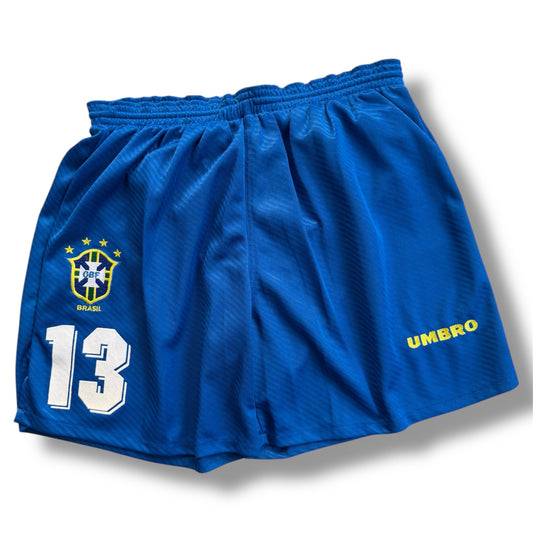 Mfs Short Brésil Aldair #13 Umbro 1995 taille XL