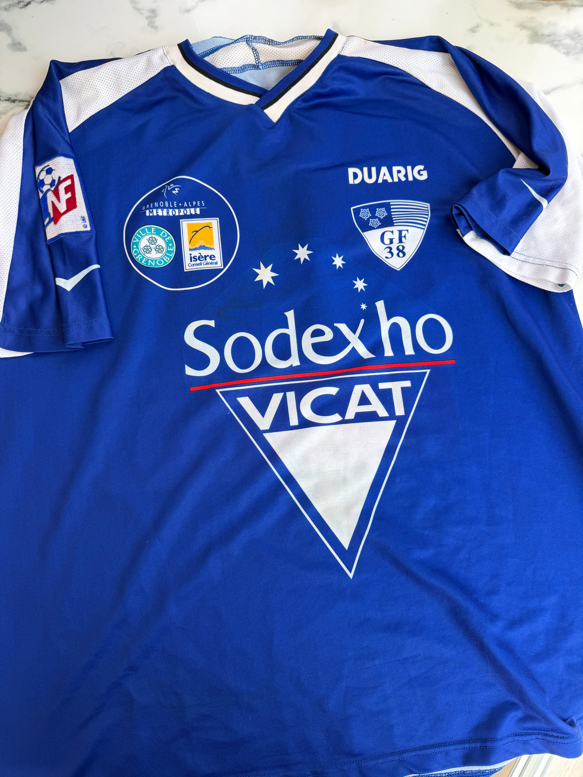 Mfs GF Grenoble 38 Jacques Remy #13 Duarig 01/02 taille XL