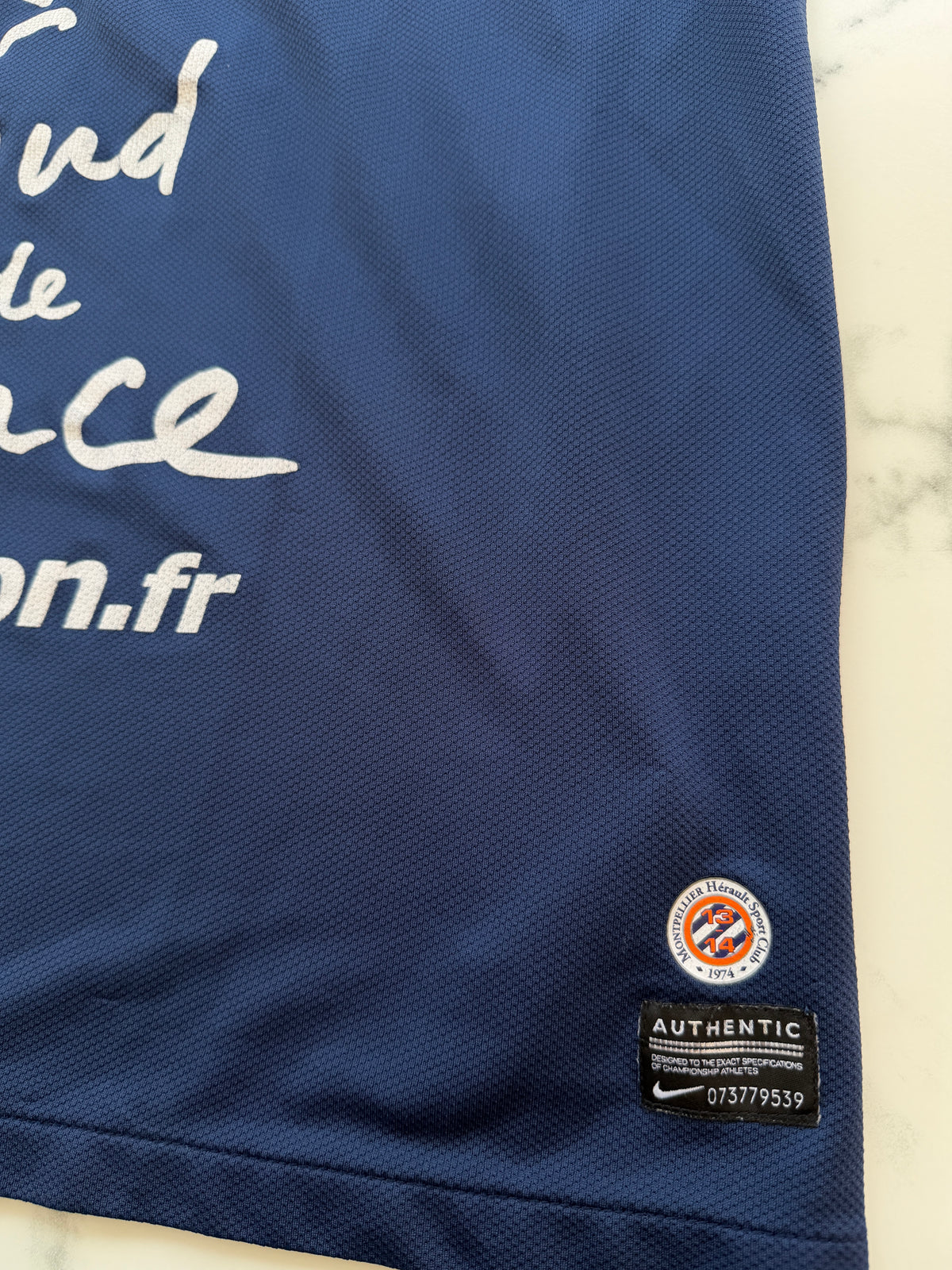 Mfs Mhsc Montpellier Djamel Bakar #28 Nike 13/14 taille M